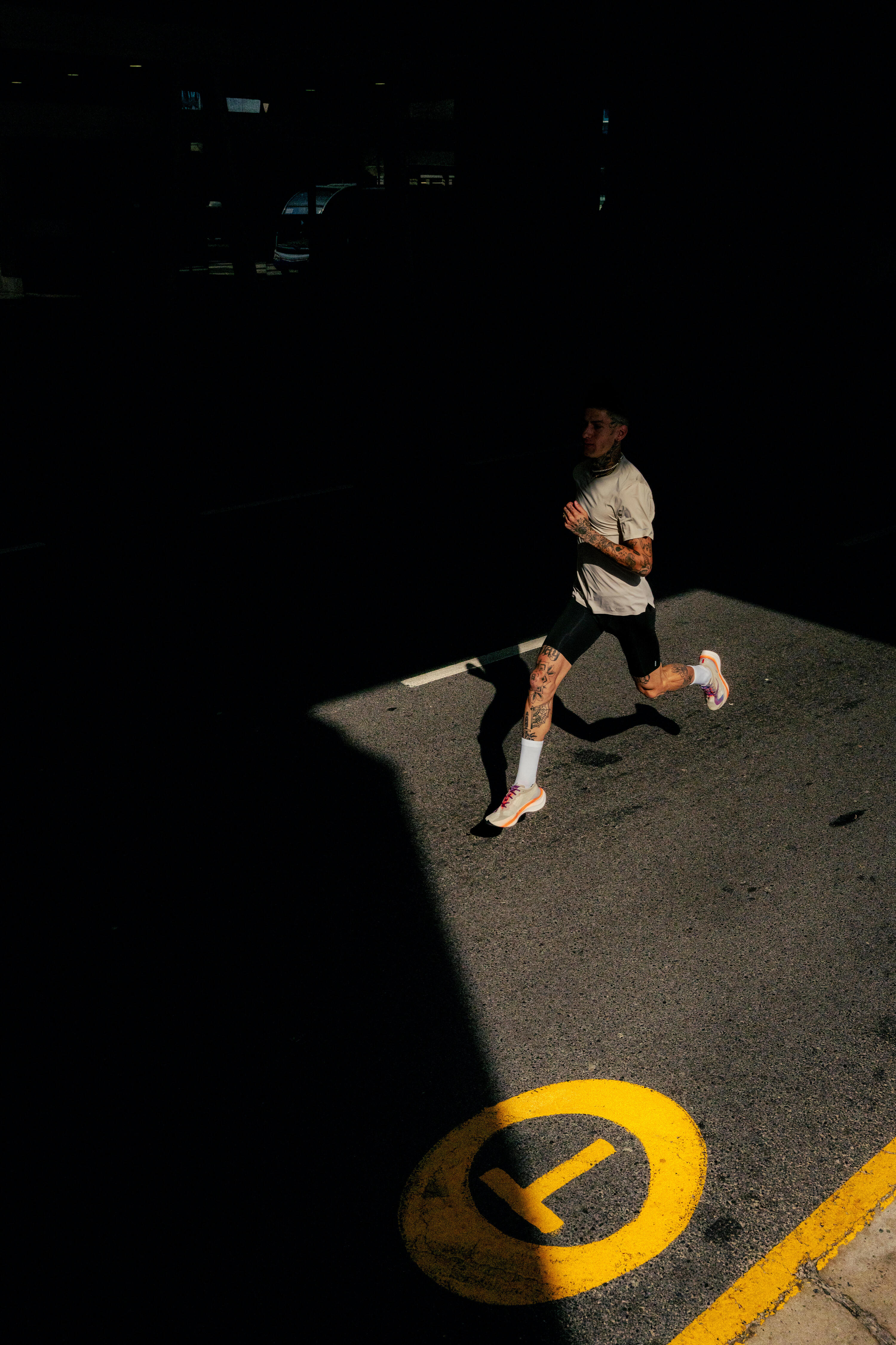 CUISSARD RUNNING HOMME KIPRUN NOIR 9/12