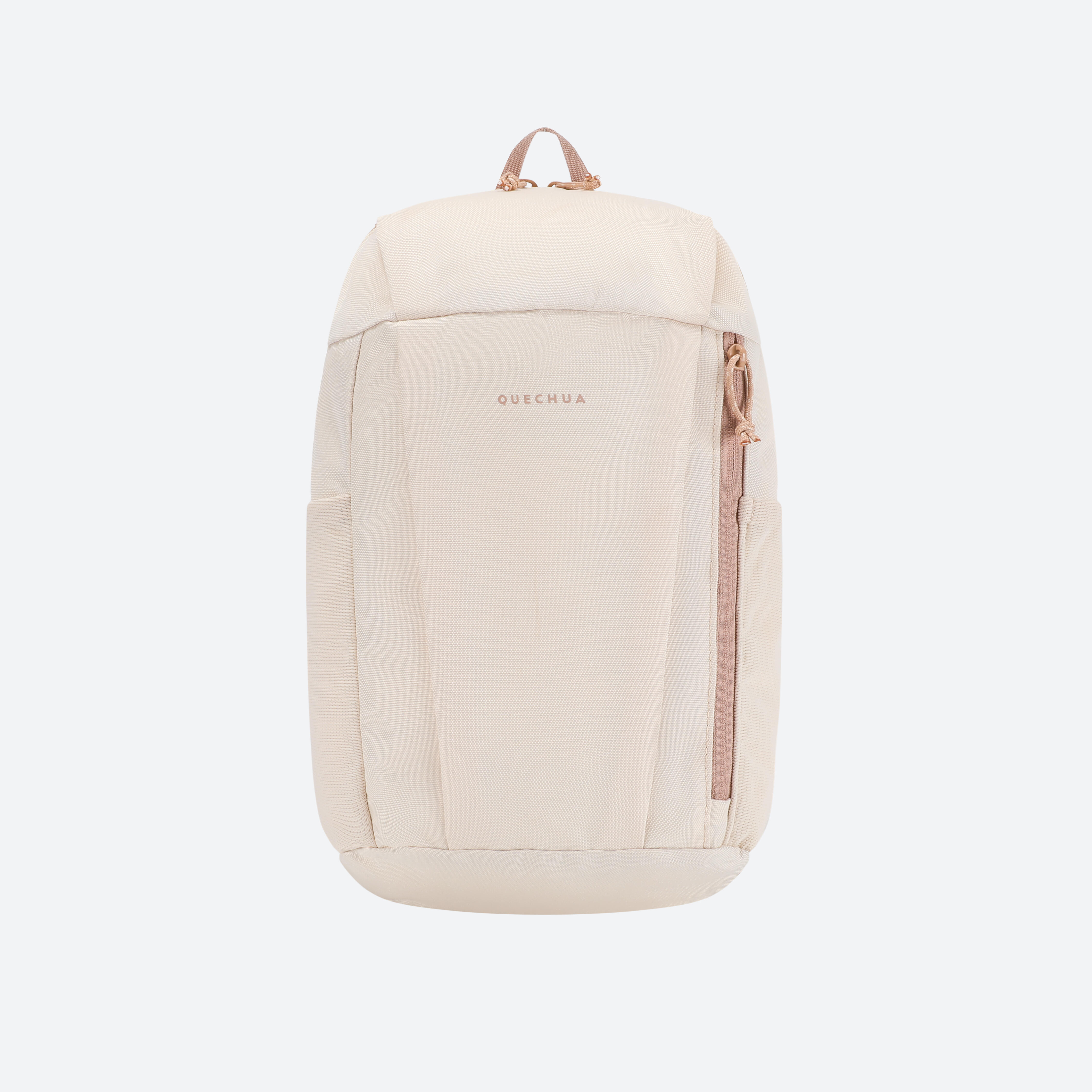 Tas Ransel Arpenaz NH120 - 10L - Cream tampak depan