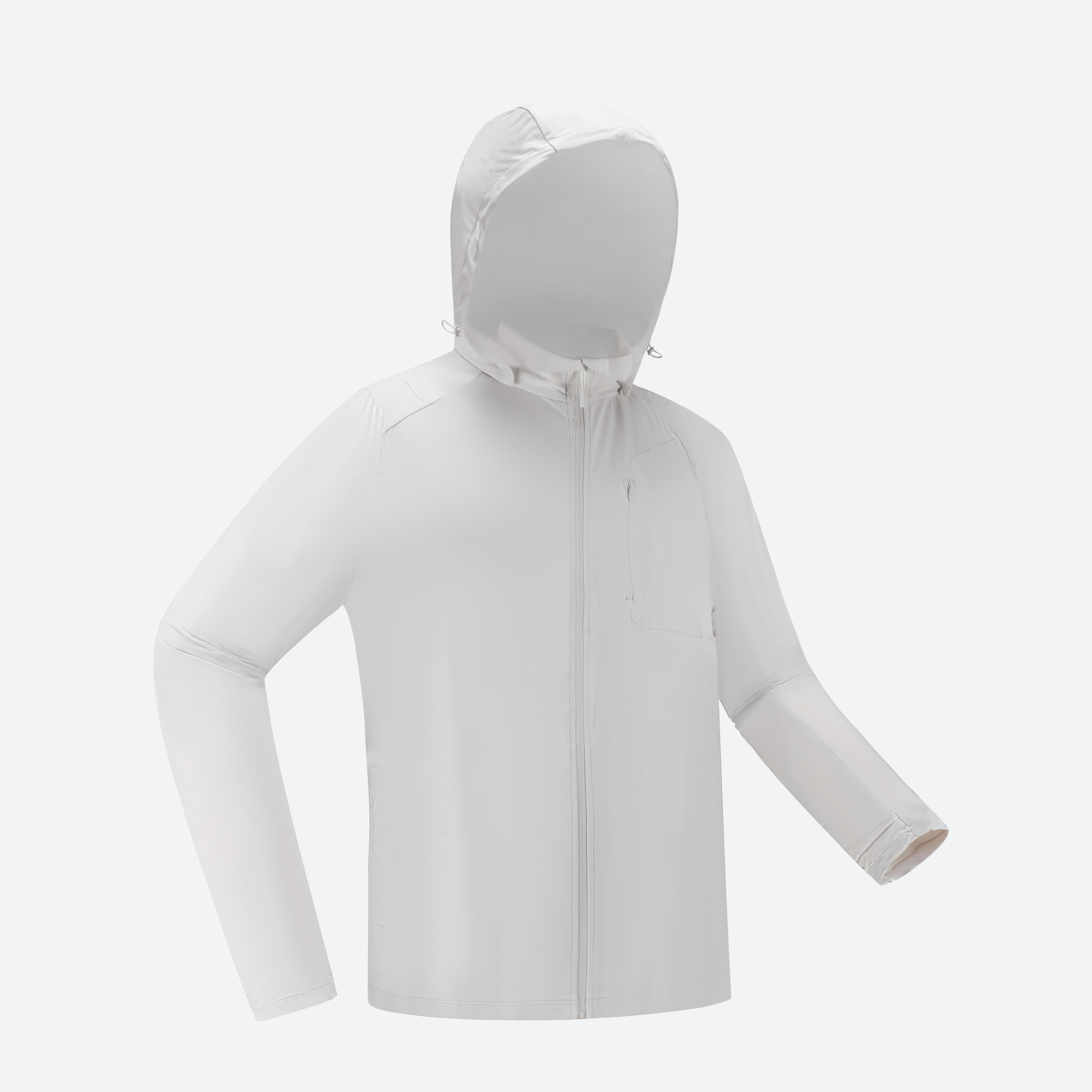 ANTI UV KNIT 500 JKT M Grey