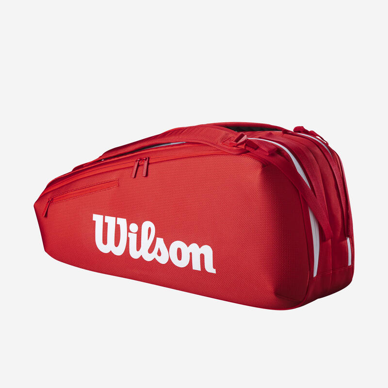 Geantă tenis Wilson super tour x6 roșu