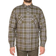 Men's Full Sleeve Fleece Lined Shirt 300 - Canadian Green