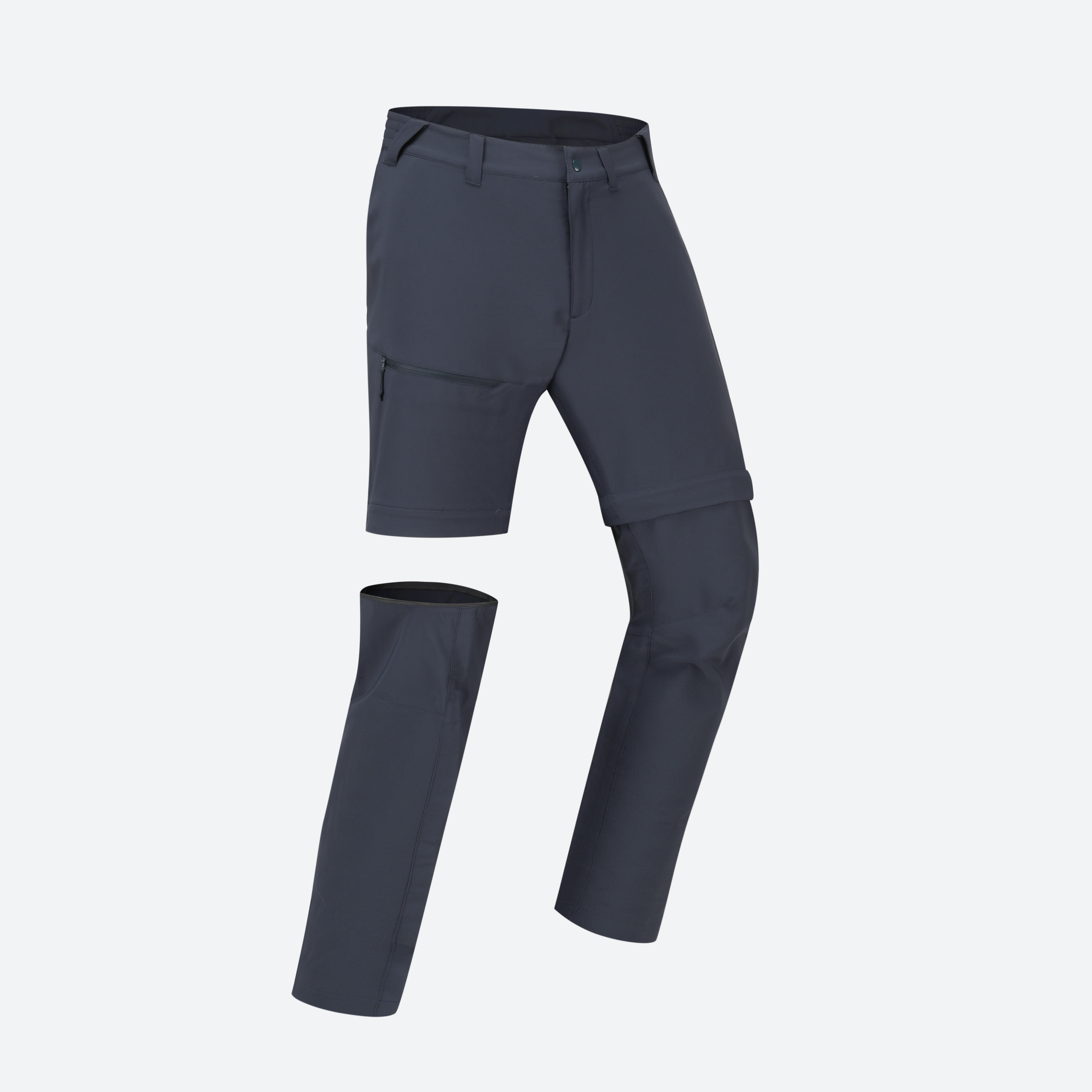 Men's MH100 Zip-Off Modular Hiking Pants - Navy