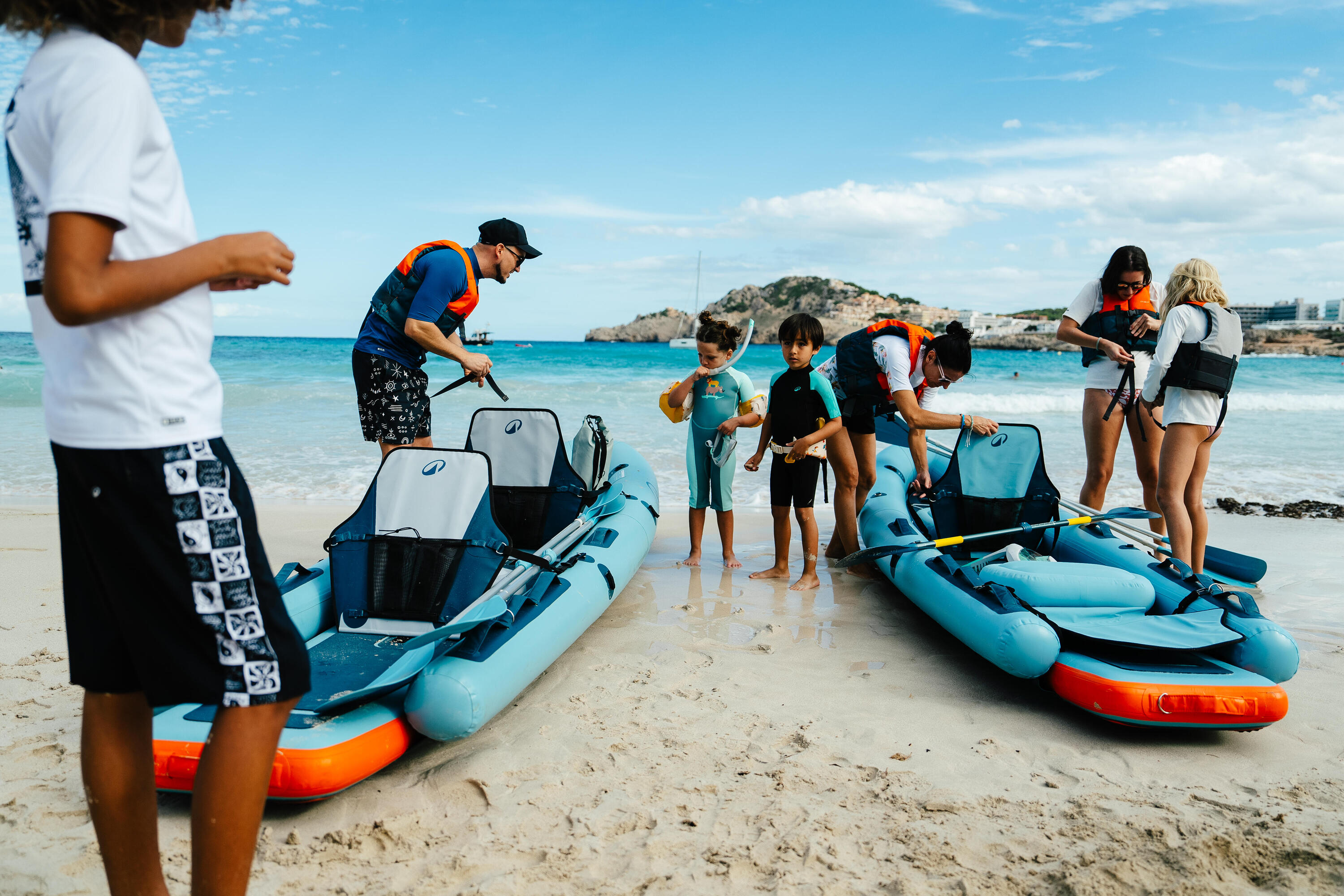 Canoa kayak insuflável robusto ideal para aluguer - 10/13