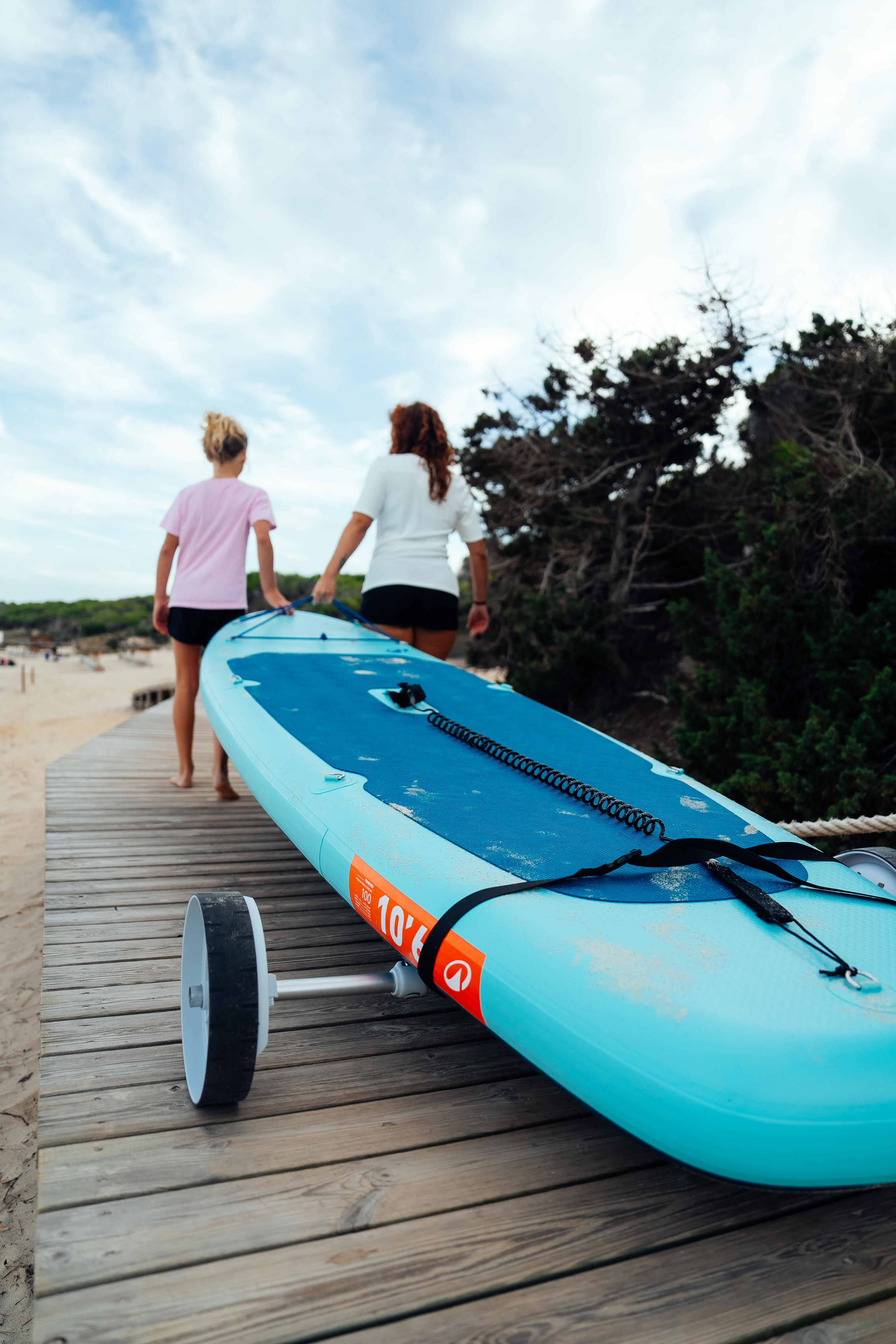 10’6 Inflatable Stand Up Paddle Set for 1-2 People, 100 - ITIWIT