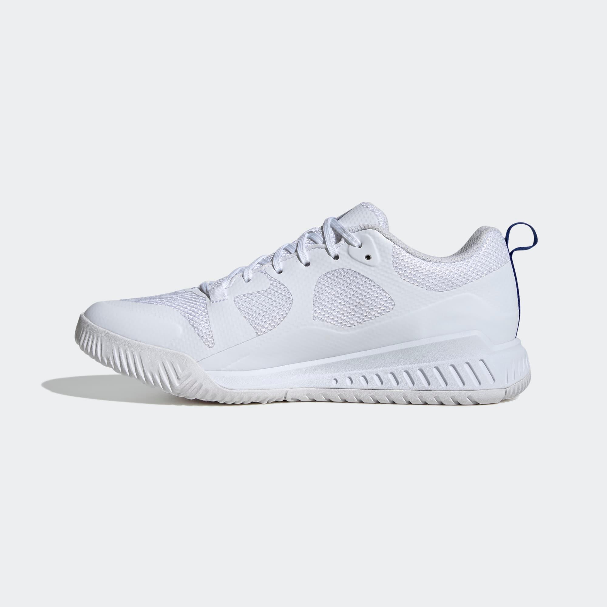 ADIDAS Obuv na hádzanú pre dospelých Court Team Bounce bielo-modrá 40 · záber 10