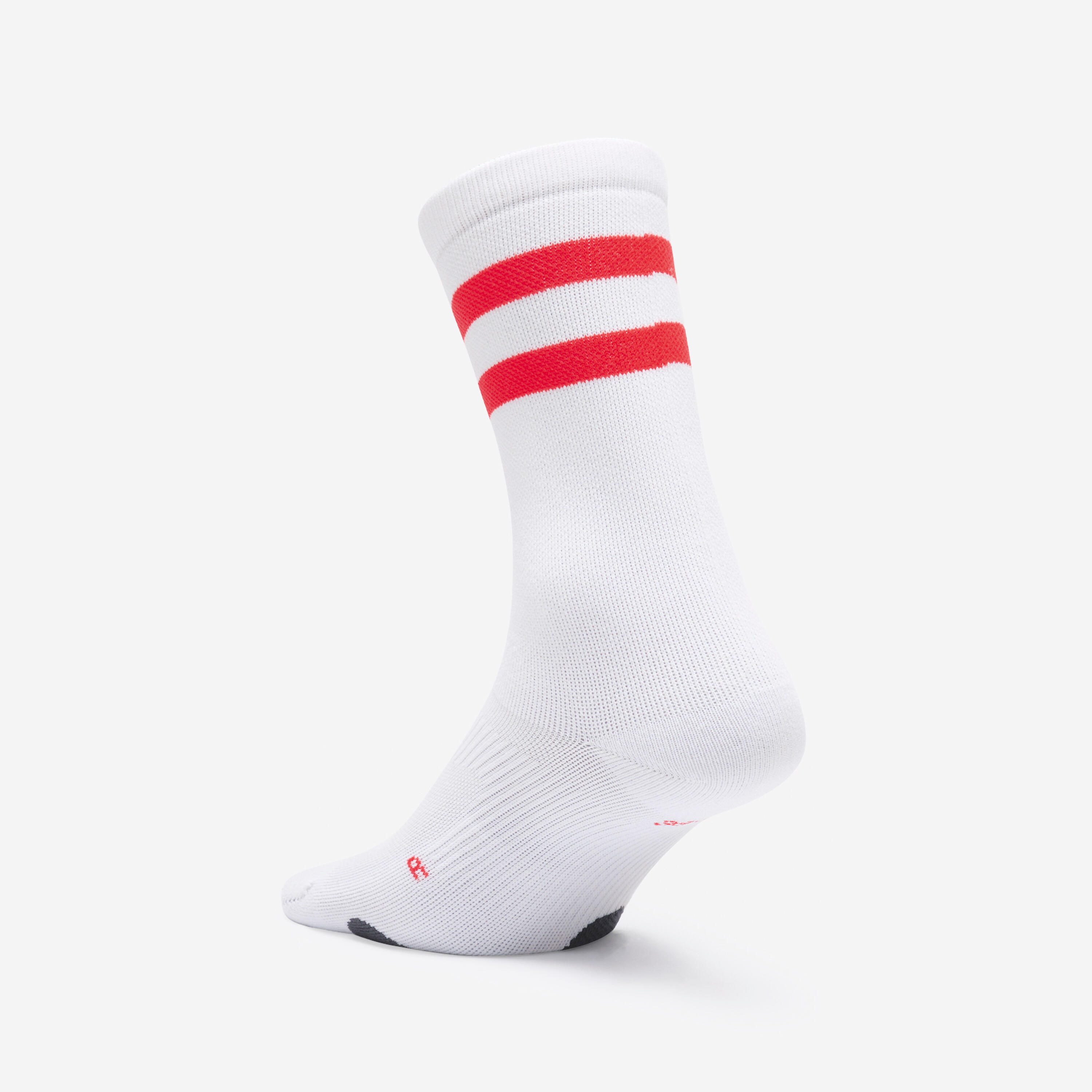 High Fitness Socks Twin-Pack - White/Pink 6/6