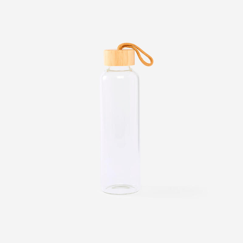 Gourde en verre avec ouverture facile