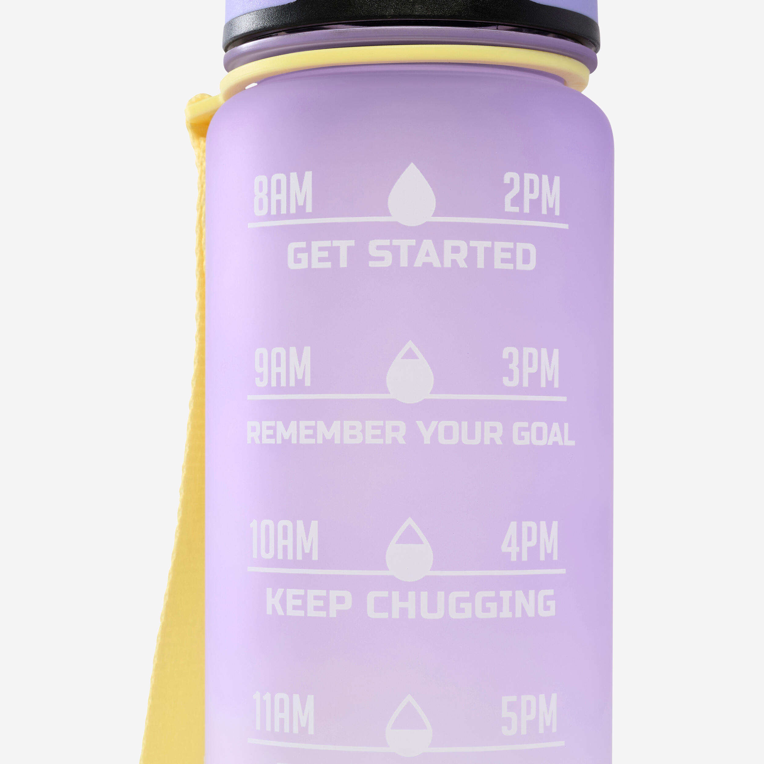 Botella Fitness Lila Motivación 1 Litro 5/6