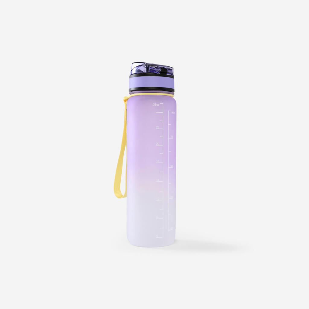 Fitnes plastenka Motivacija 1 L - malina