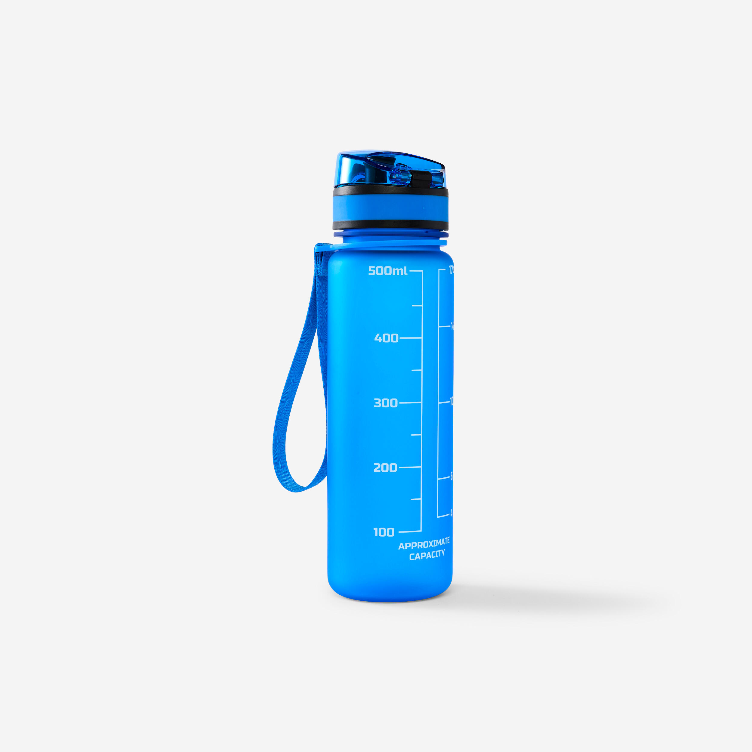 500 ml Motivation Fitness Bottle - Blue 2/6