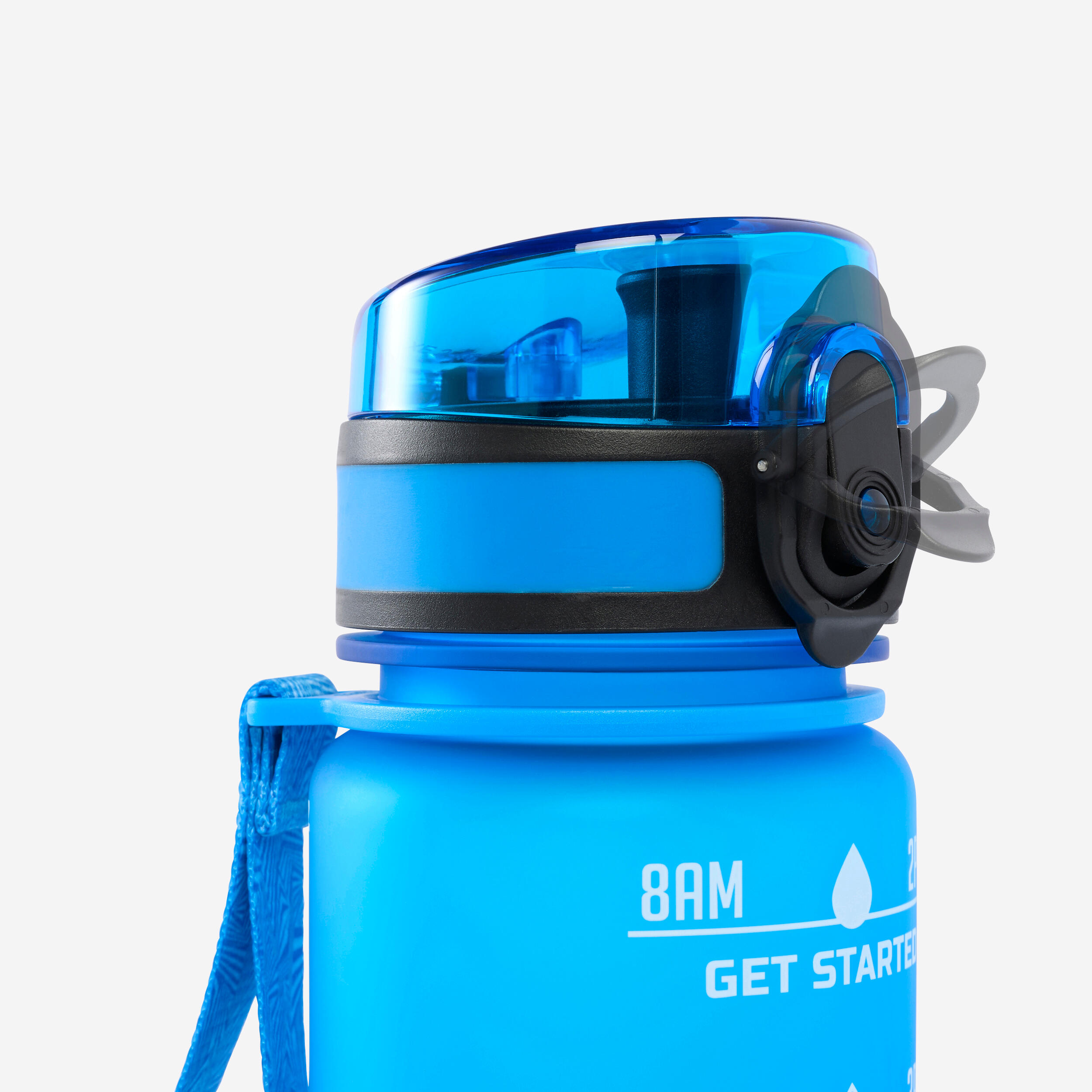 500 ml Motivation Fitness Bottle - Blue 4/6