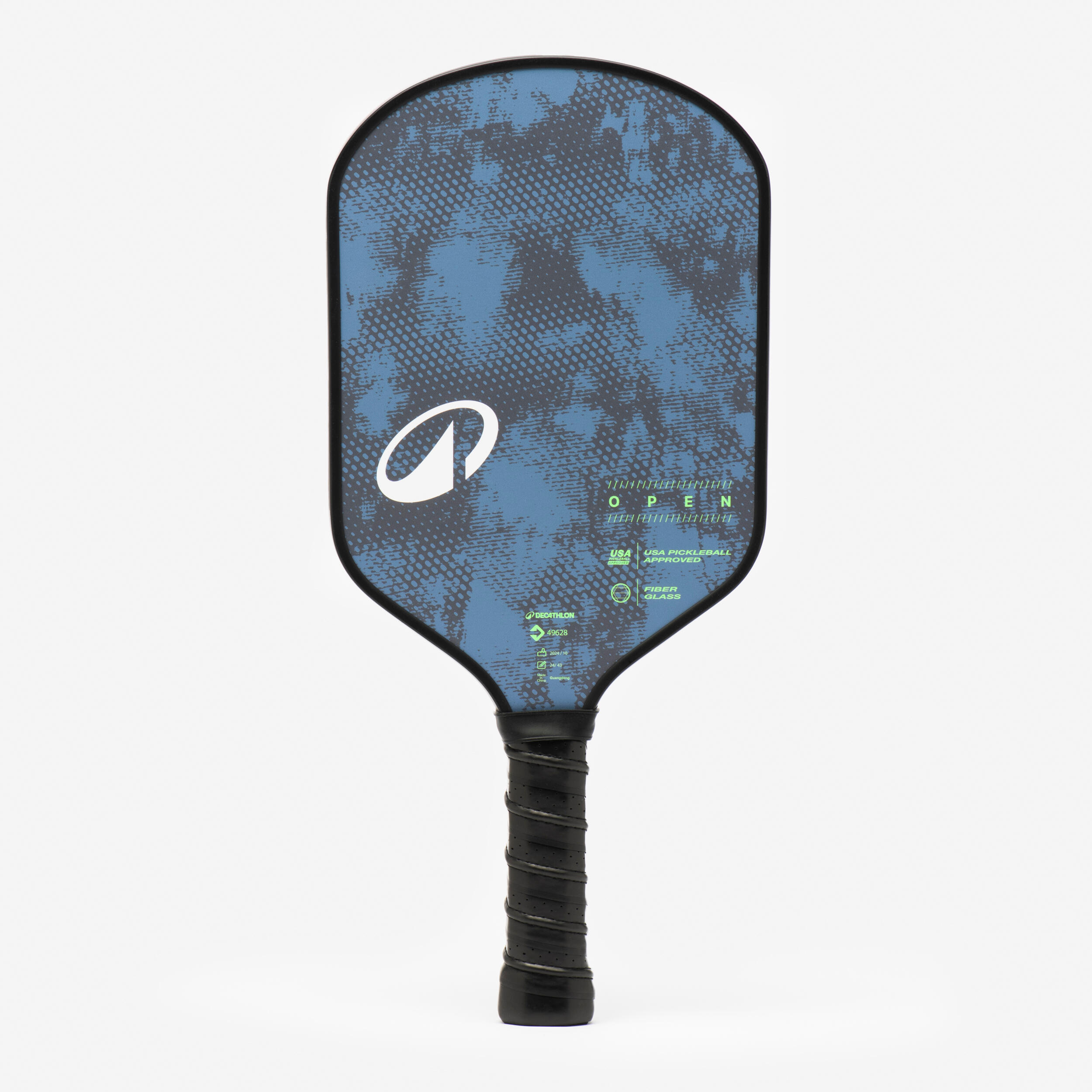 Raquette de pickleball - Open noir - KUIKMA