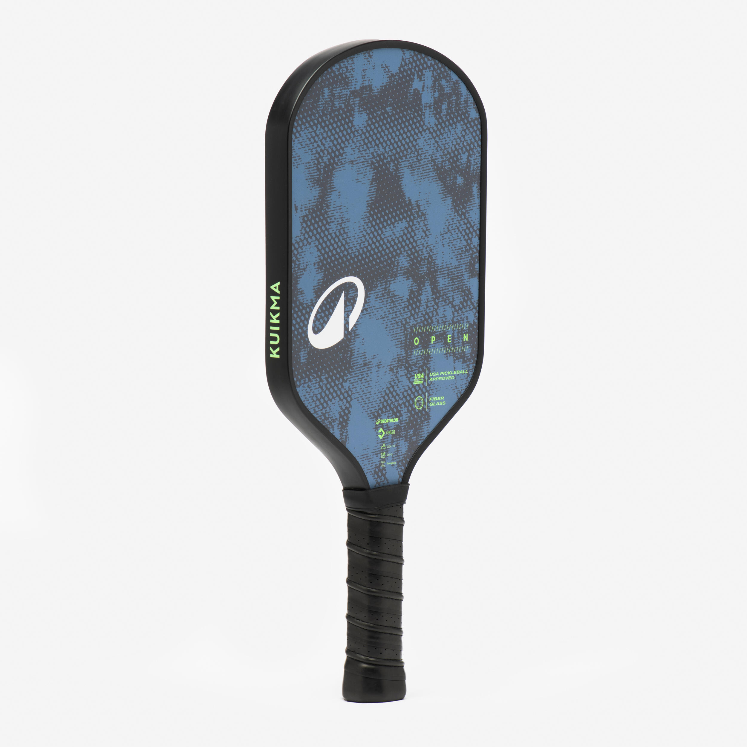 Raquette de pickleball - Open noir - KUIKMA