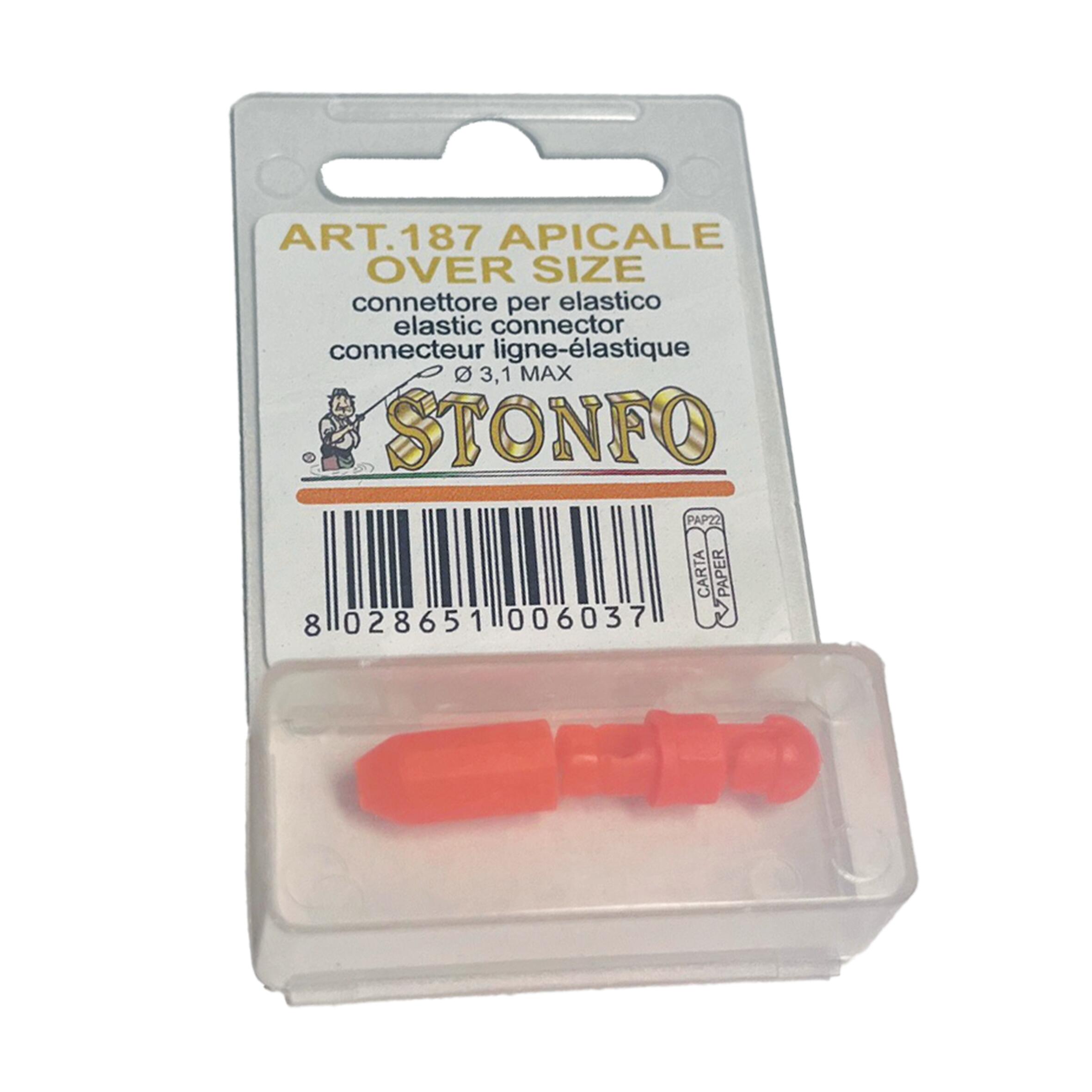 Connettore lenza elastico pesca al colpo STONFO 3.1mm 2/2