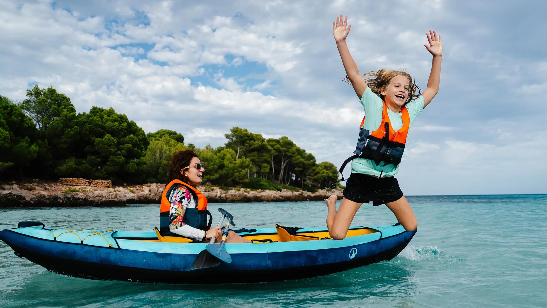 Choisir le canoë kayak avec des enfants