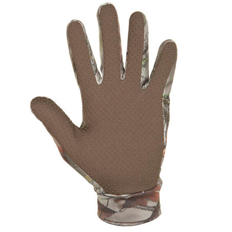 ACTIKAM 300 HUNTING GLOVES - CAMOUFLAGE BROWN