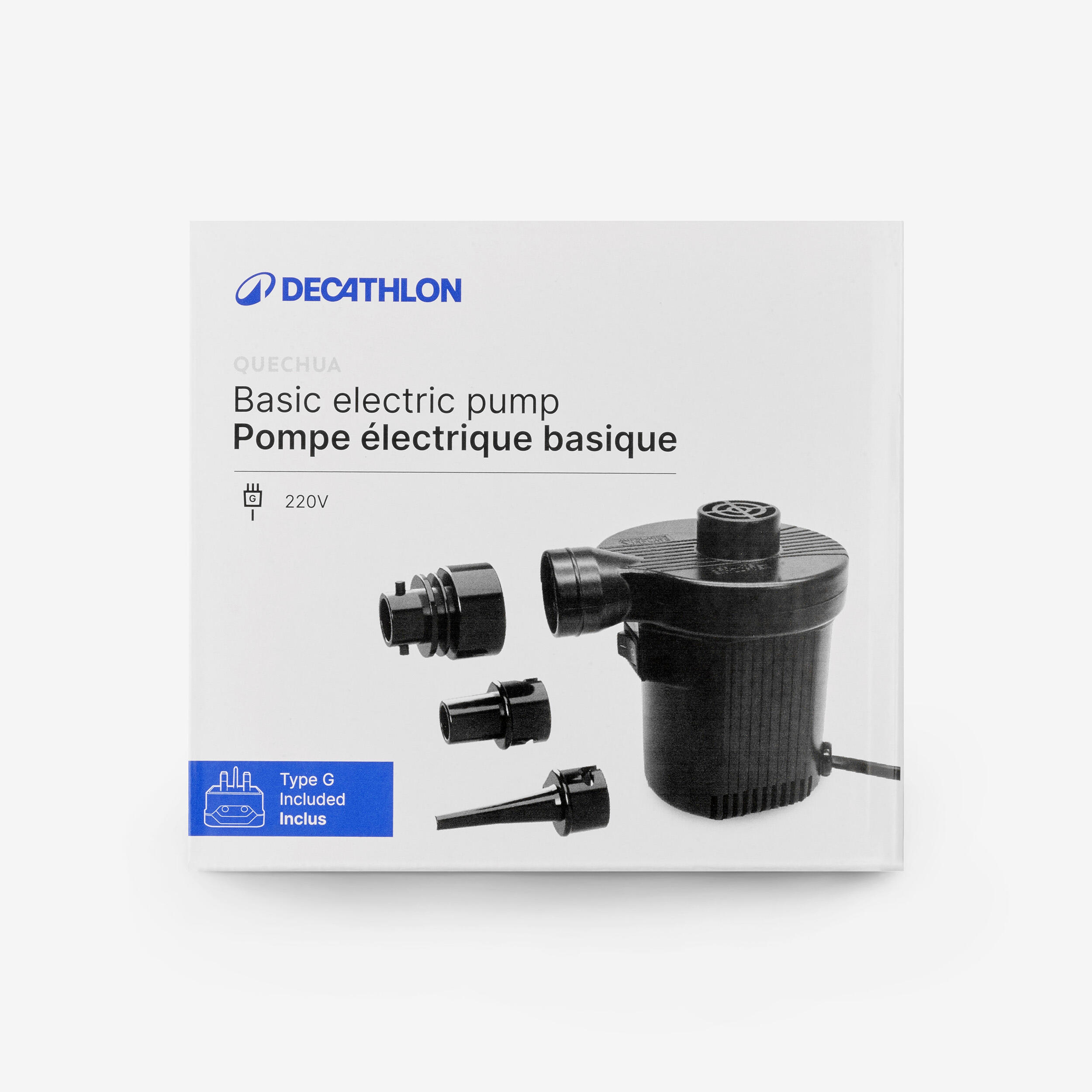 BOMBA ELÉTRICA PARA CAMPISMO DE LIGAR À CORRENTE 7/10