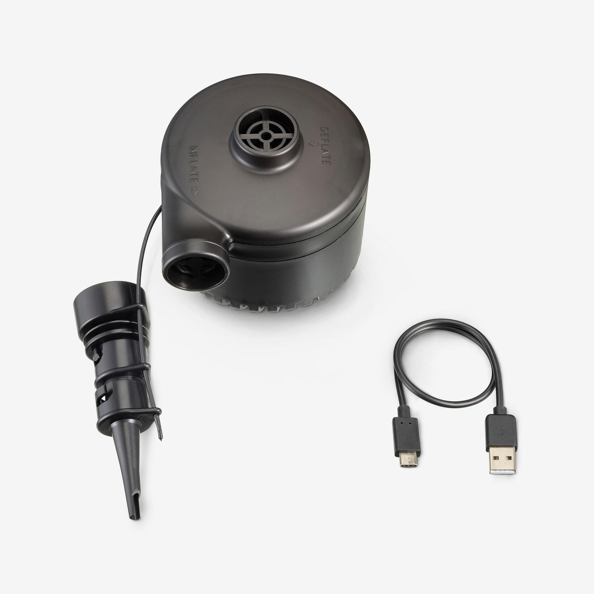 COMPACT ELECTRICAL PUMP FOR CAMPING - USB-C RECHARGEABLE