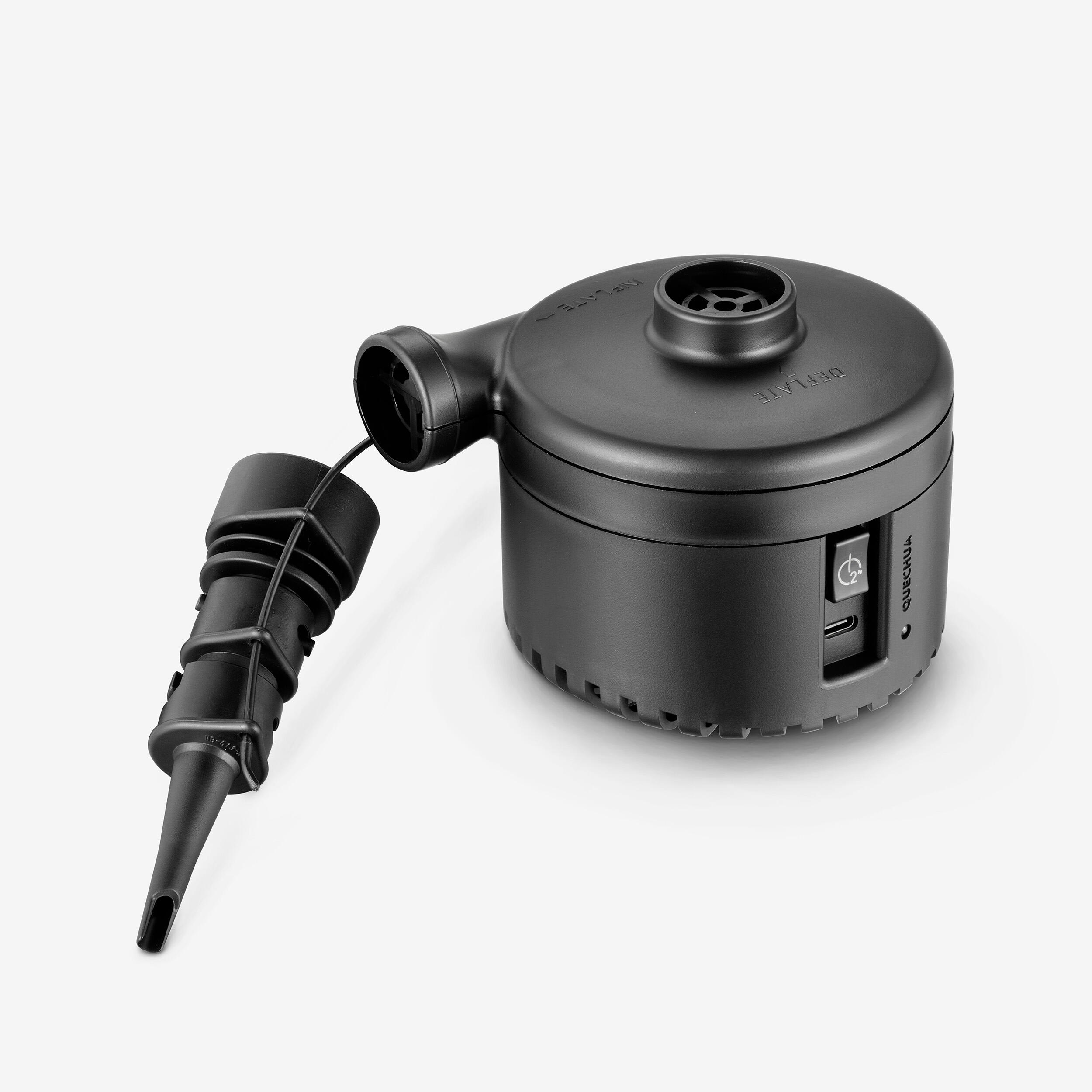 QUECHUA Elektopumpe kompakt aufladbar über USB-C Camping | 03608391605308 QUECHUA Elektopumpe kompakt aufladbar über USB-C Camping | 03608391605308