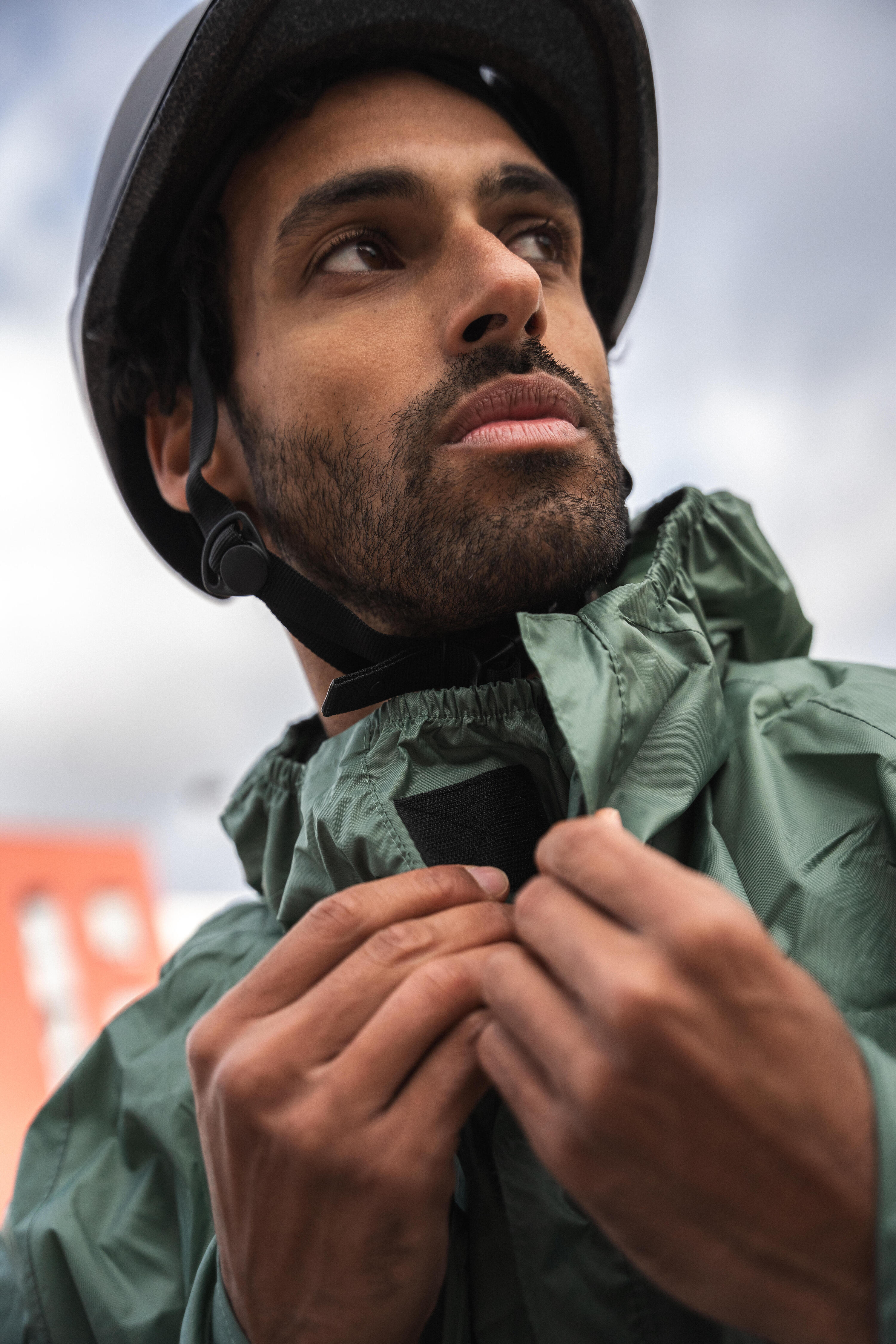 Poncho imperméable de vélo de ville, 100 15/18
