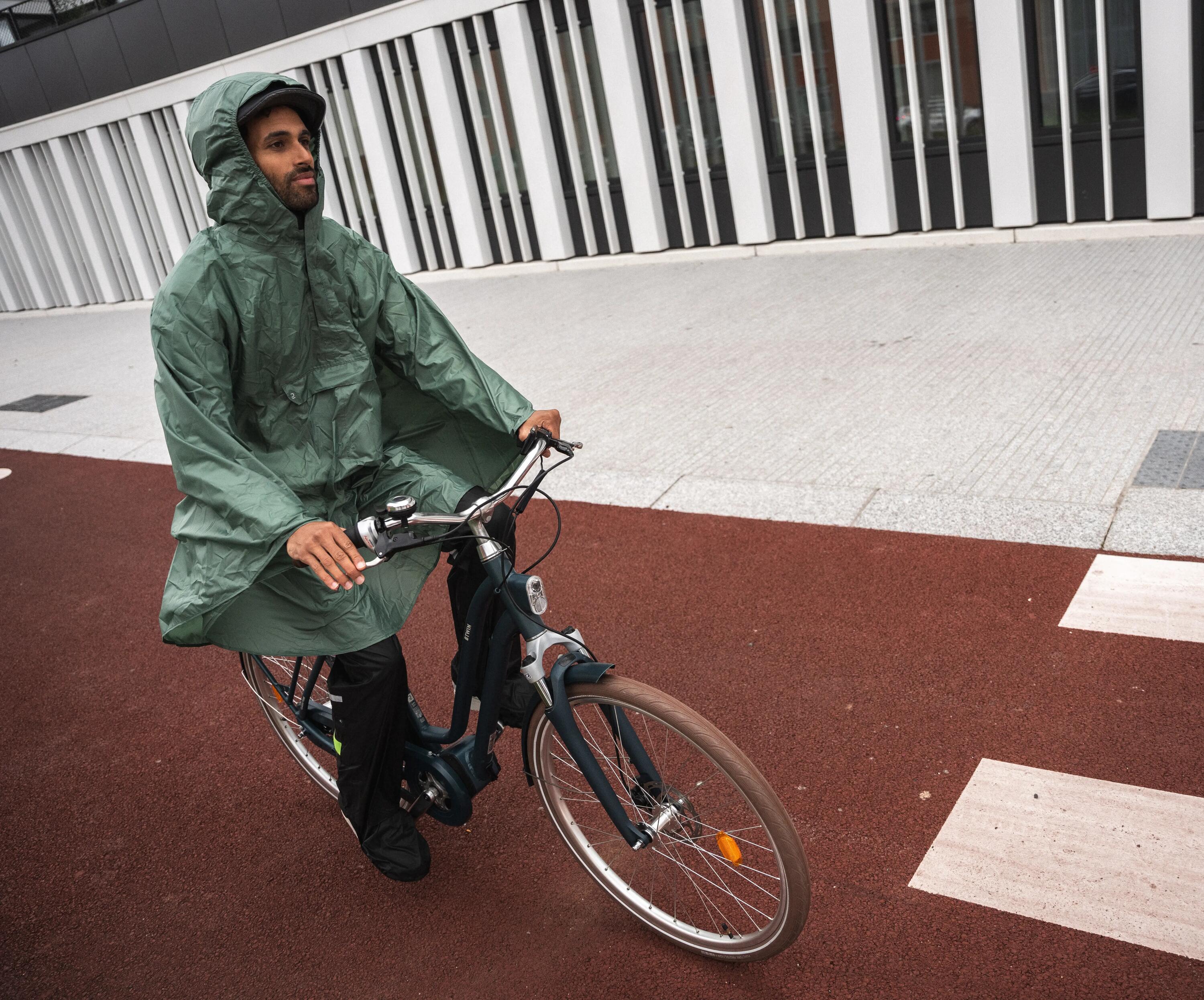 Seleção de produtos para pedalar à chuva