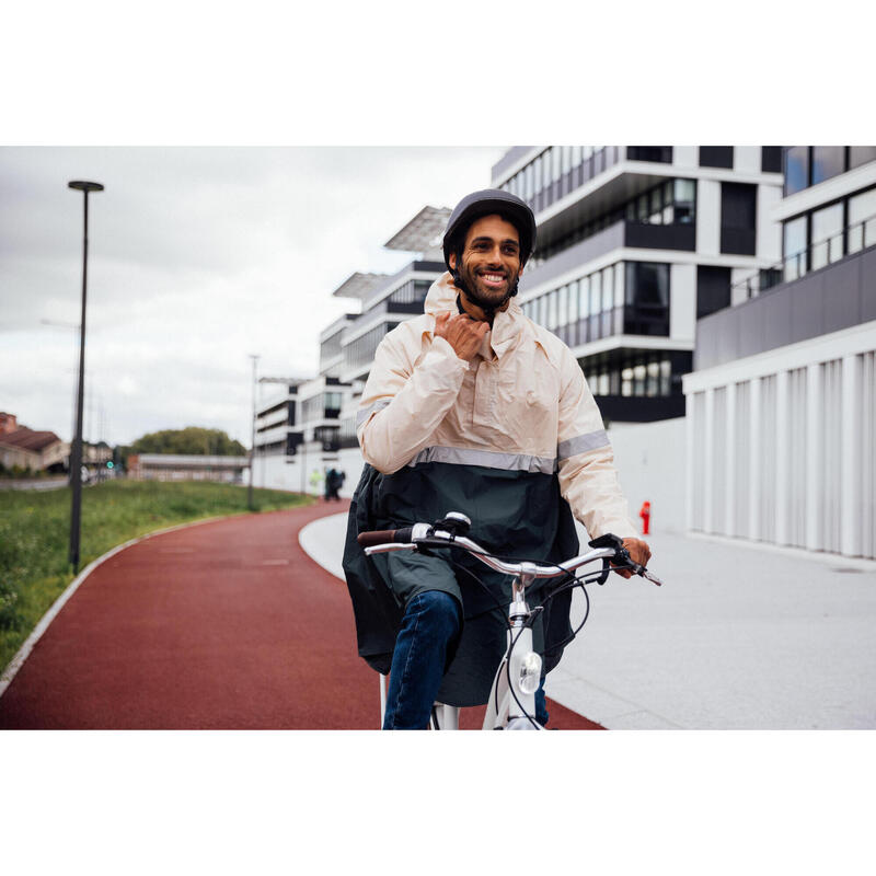 Pončo na městskou cyklistiku 540 viditelnost v noci 