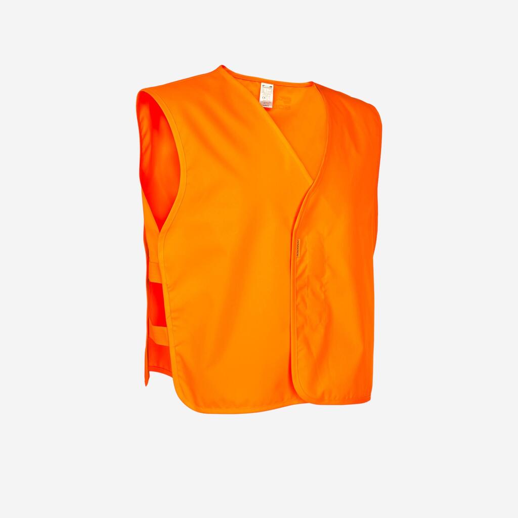 Augstas redzamības šaušanas veste “100”, fluorescējoša