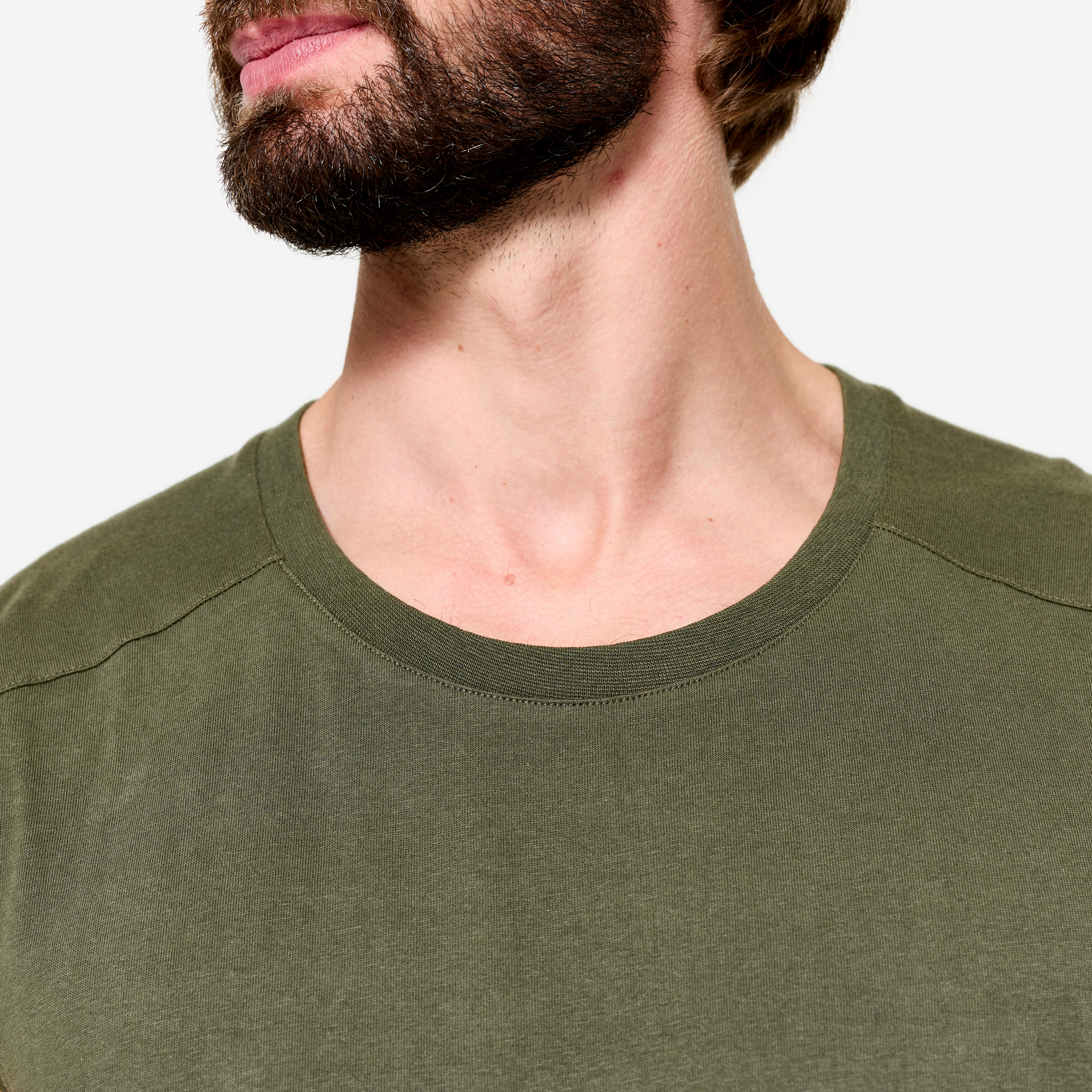 Men's Stretch Fitness Tank Top - Khaki Green