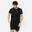 Tricou 100 Fitness Sportee Negru Bărbați 