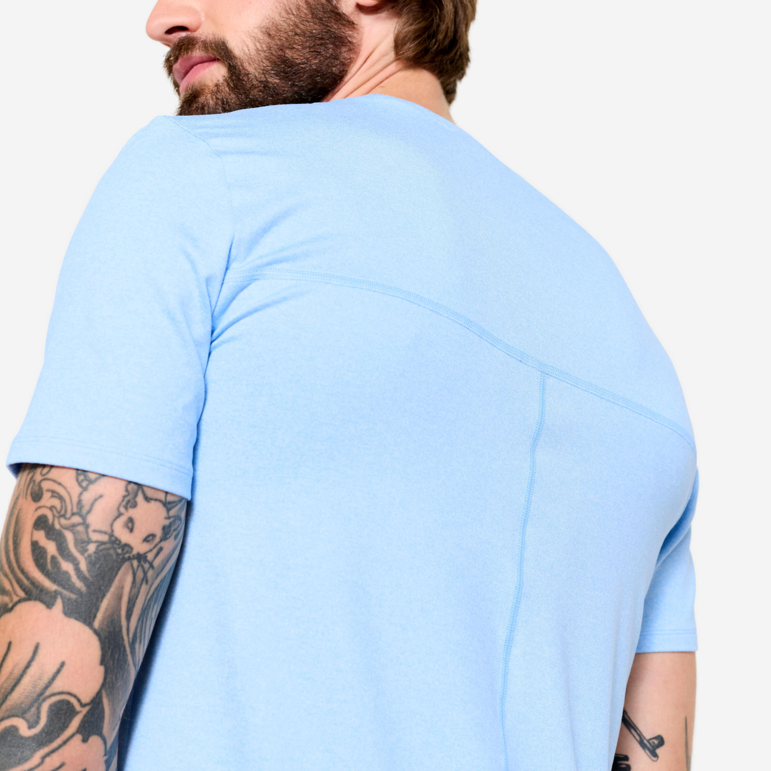 Shirt voor lichte fitness man, blauw 6/6
