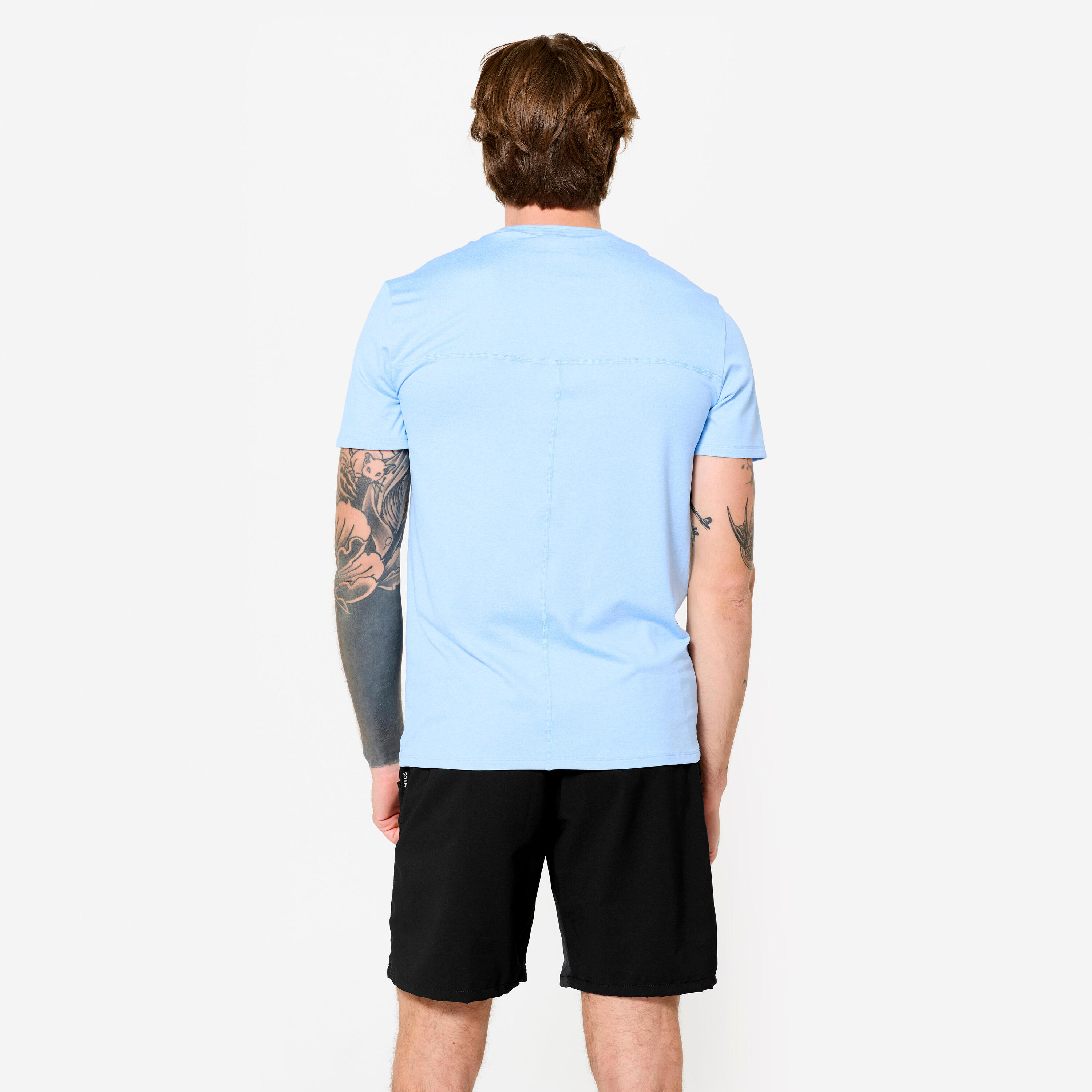 Shirt voor lichte fitness man, blauw 4/6