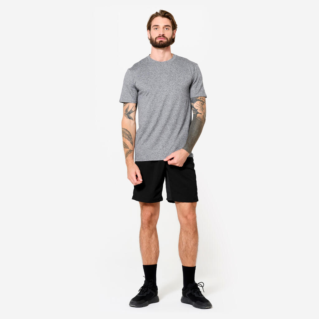 T-Shirt Herren soft - grau 