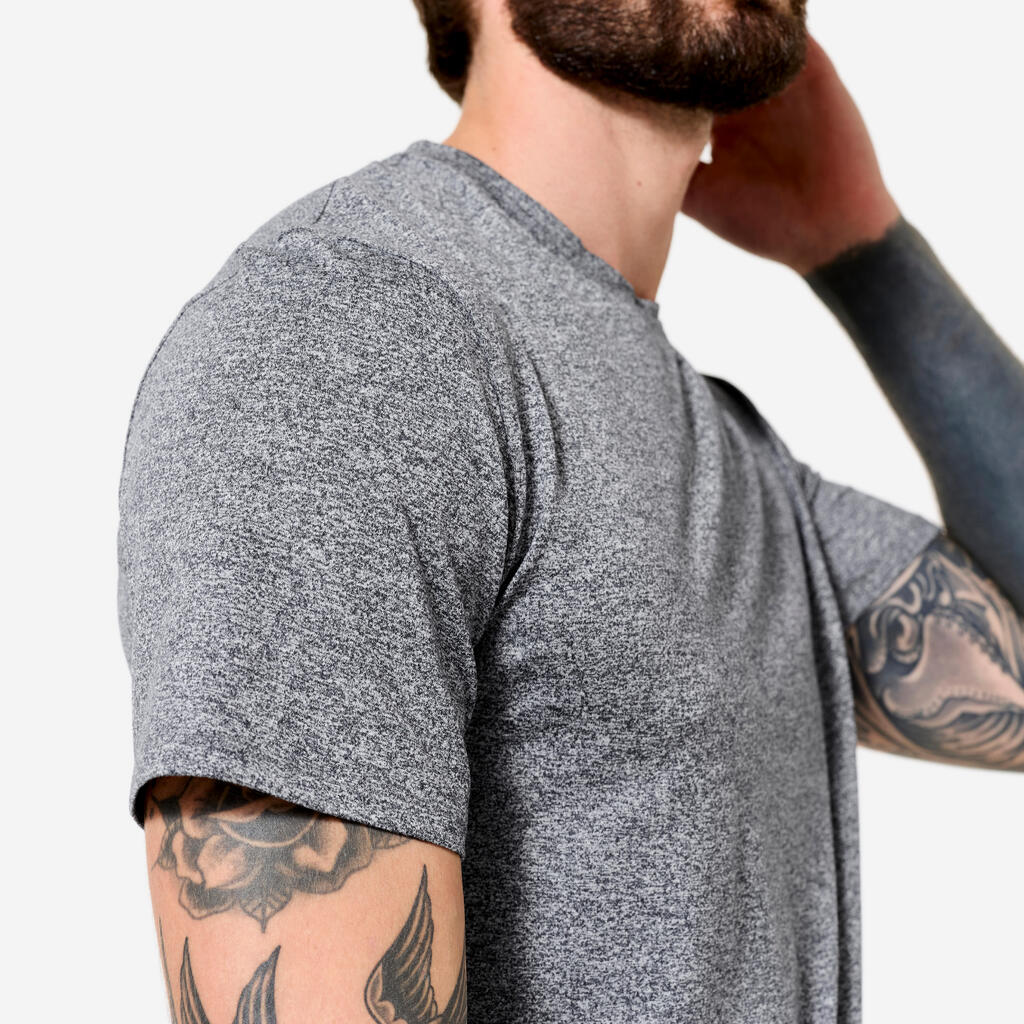 T-Shirt Herren soft - grau 
