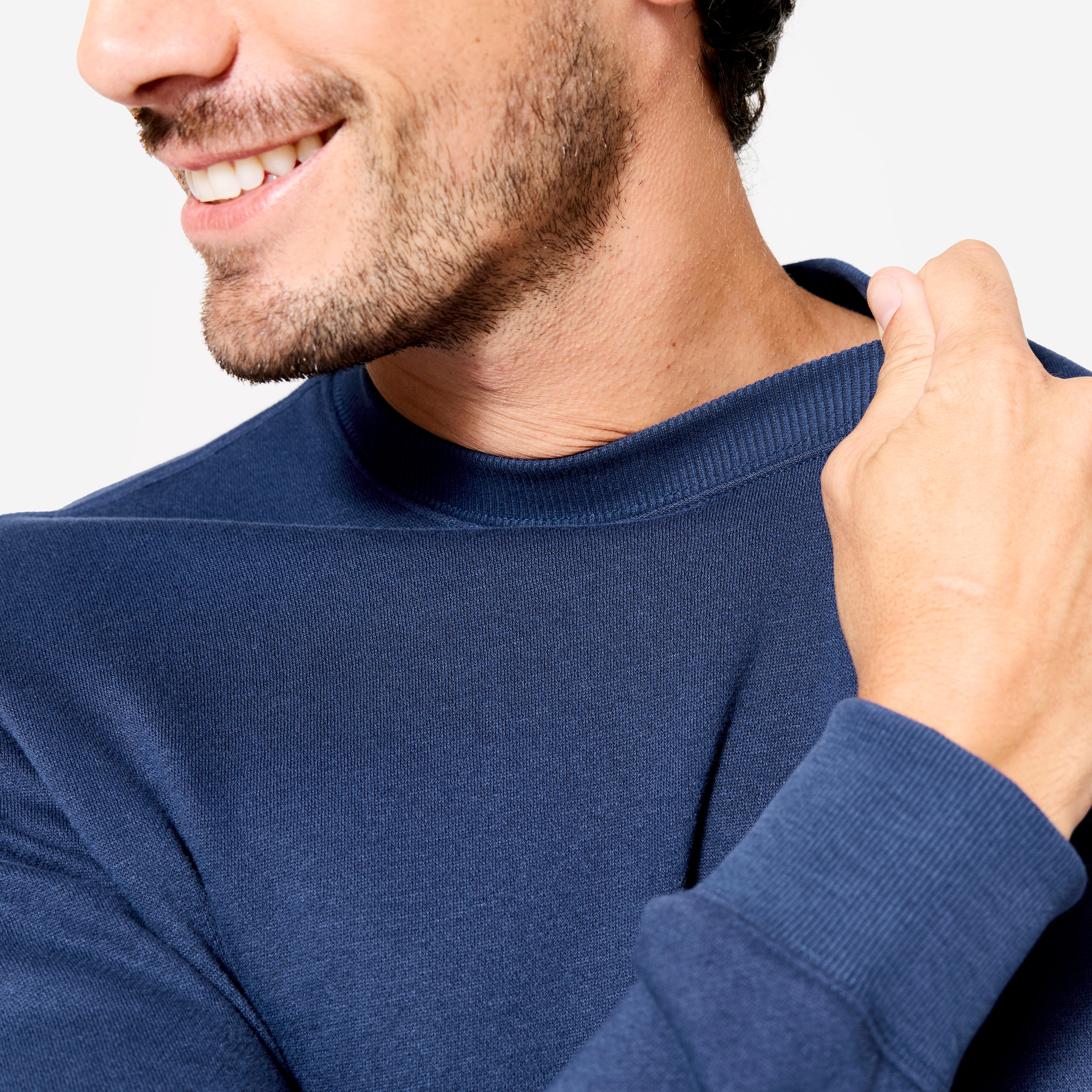 Men's Warm Brushed Fleece Sweatshirt - Essentiel 500 - DOMYOS