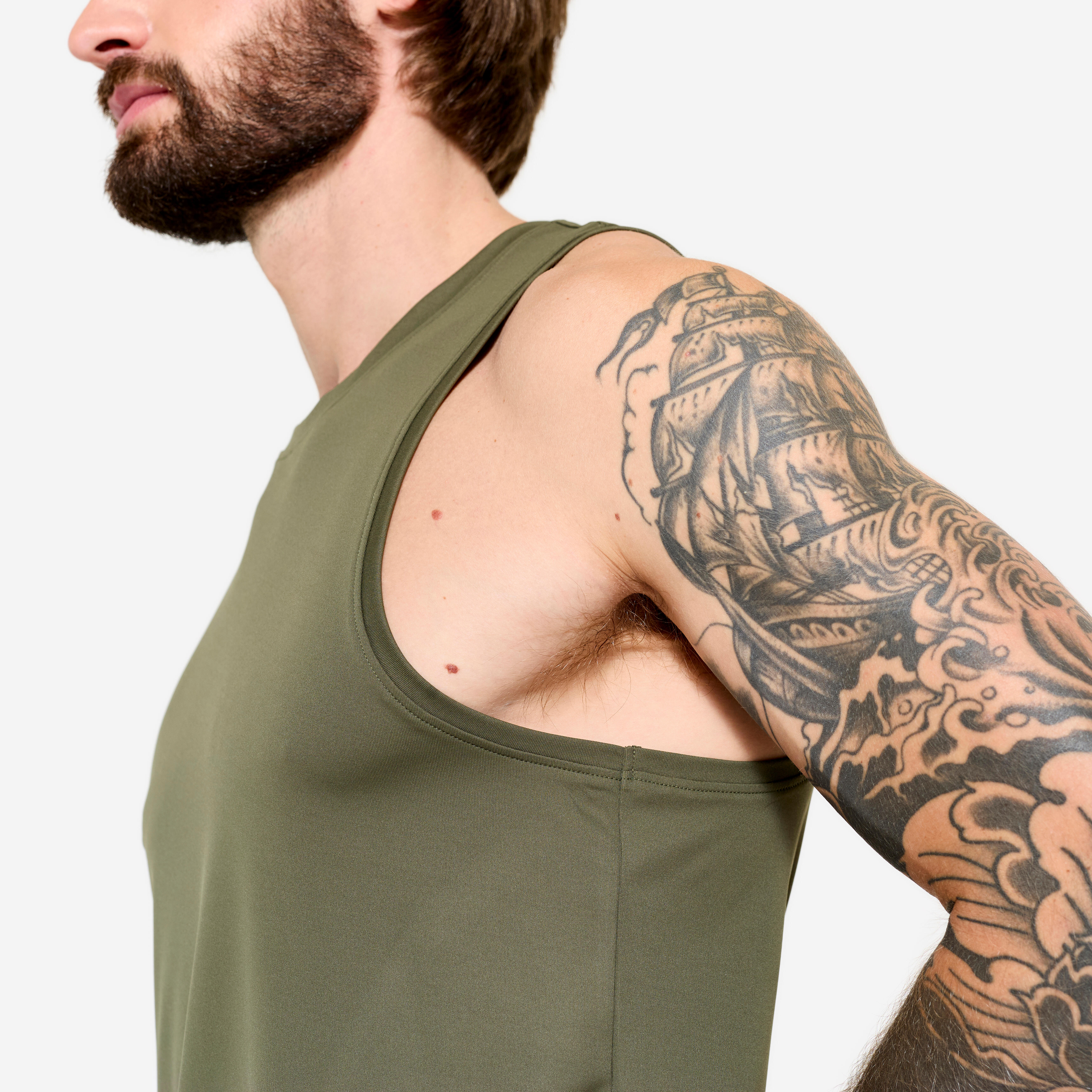 Camisole d'entraînement respirante homme - DOMYOS