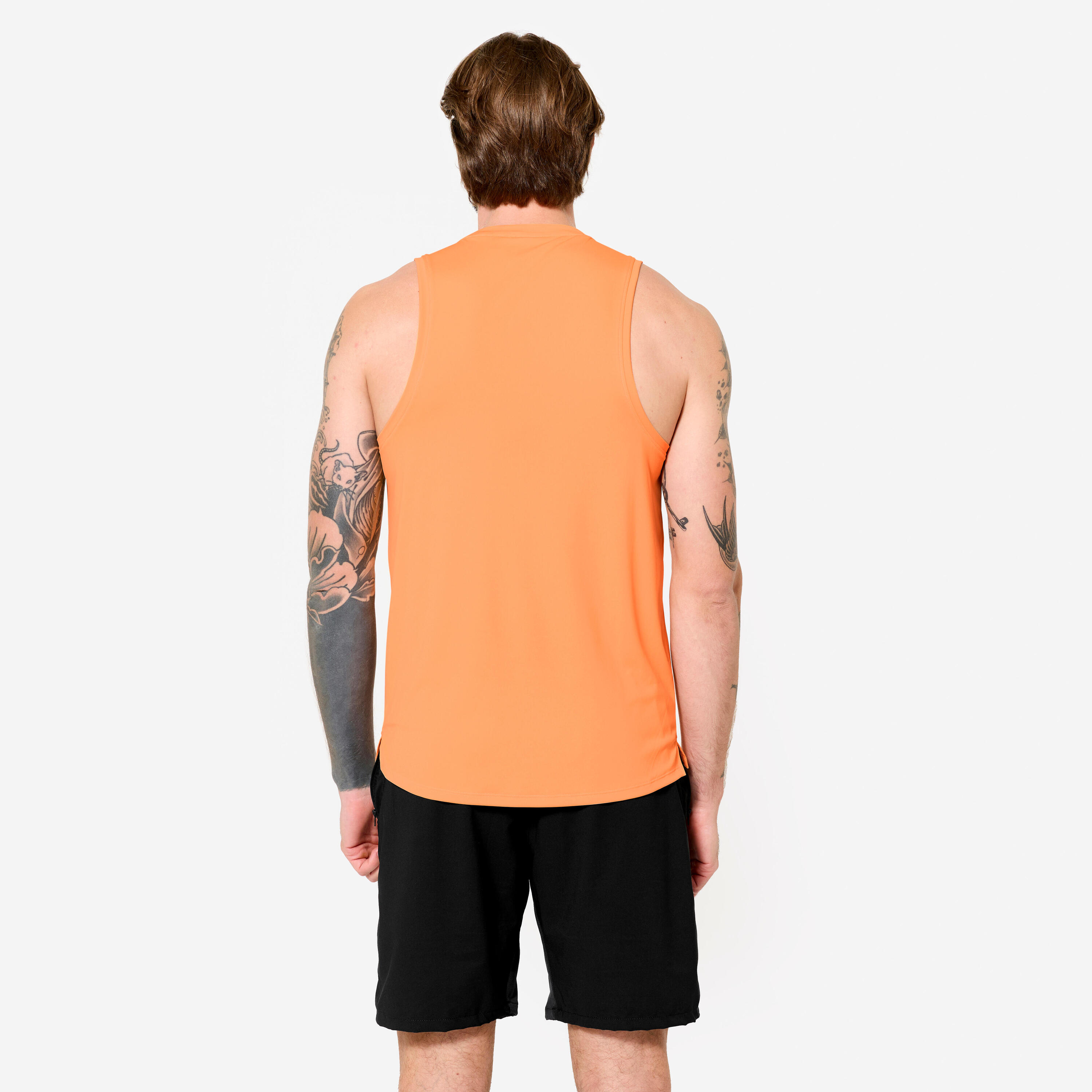 Tank Top Herren atmungsaktiv - orange  4/6