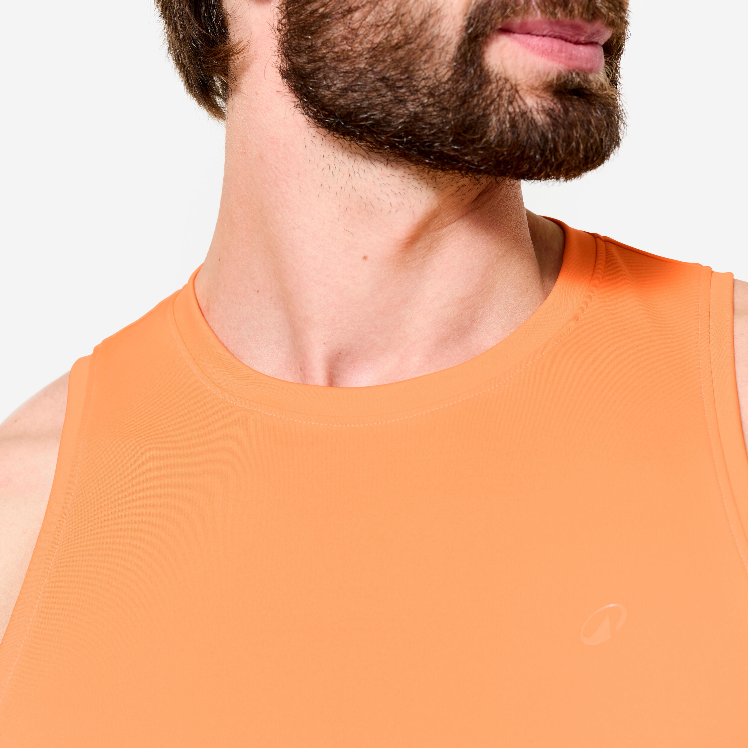 Tank Top Herren atmungsaktiv - orange  3/6