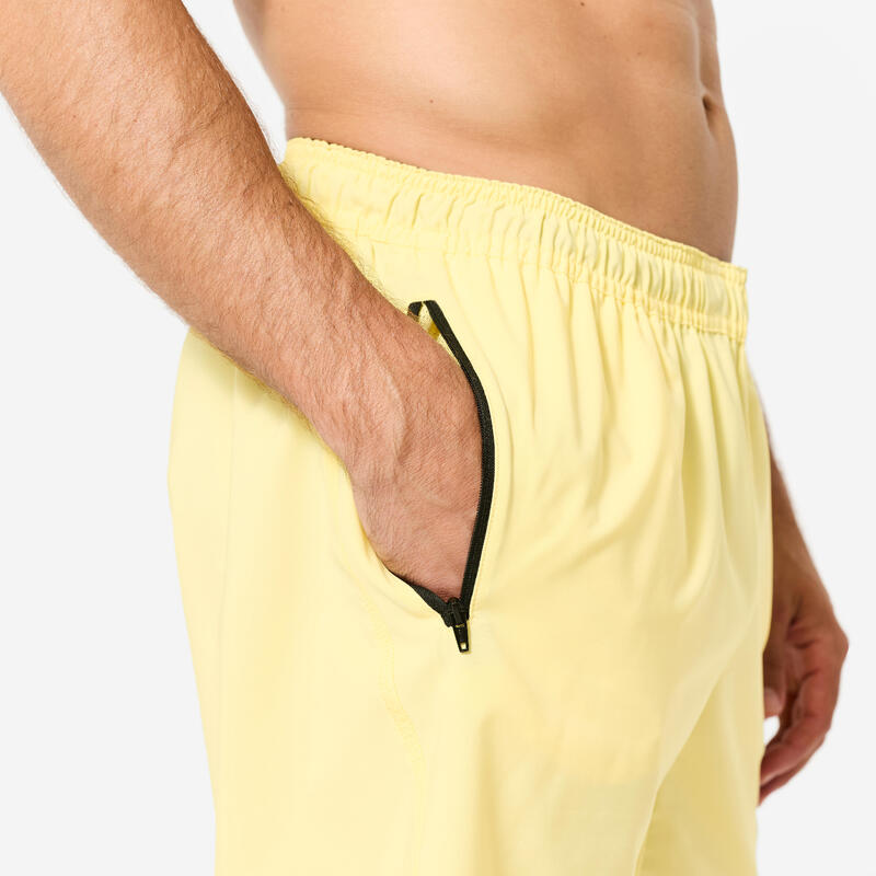 Pánské fitness kraťasy s kapsami na zip