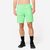 Short de fitness avec poches zippées, vert fluo
