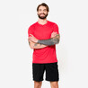 Men's Breathable Short-Sleeved Crew Neck Fitness T-Shirt - Passion Red