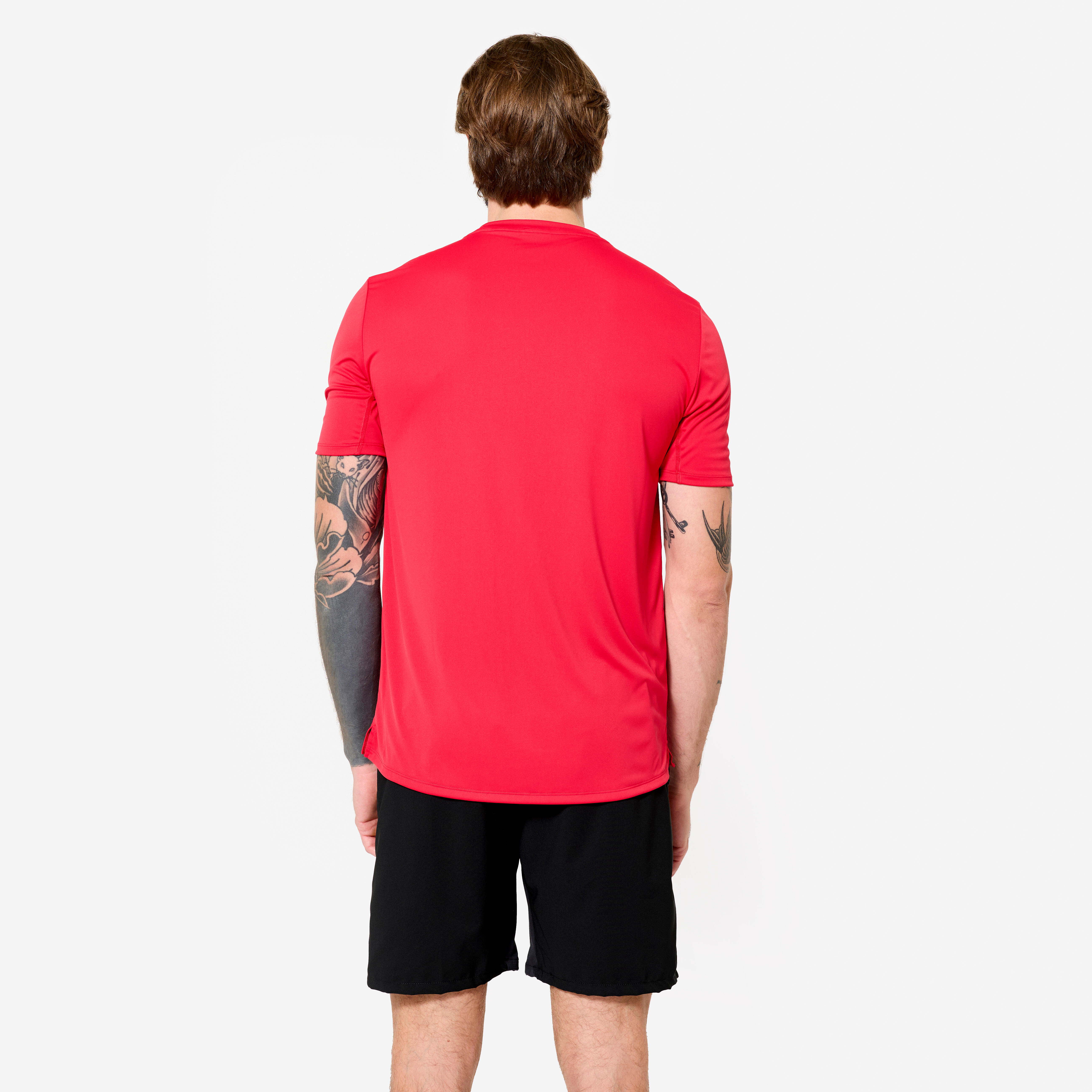 T-shirt à manches courtes respirant col rond homme - DOMYOS