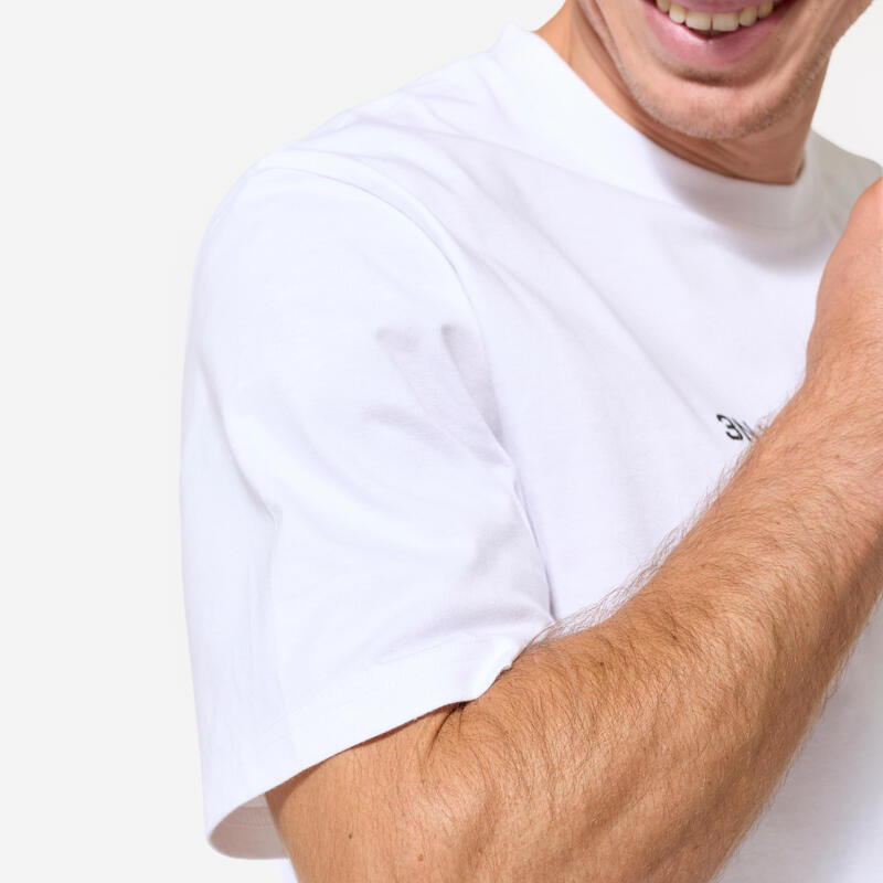Pánské fitness bavlněné tričko