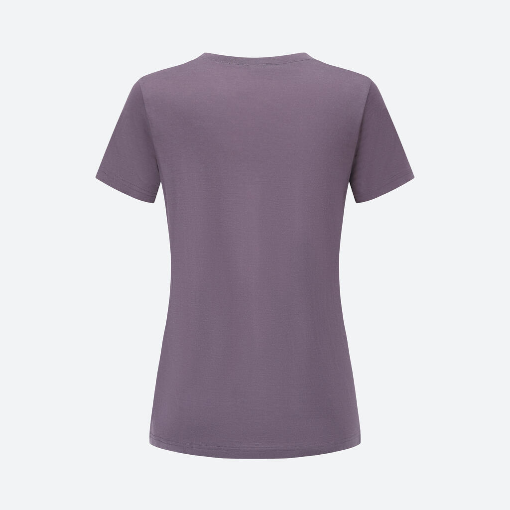 T-SHIRT EN LAINE TRAVEL 500 FEMME