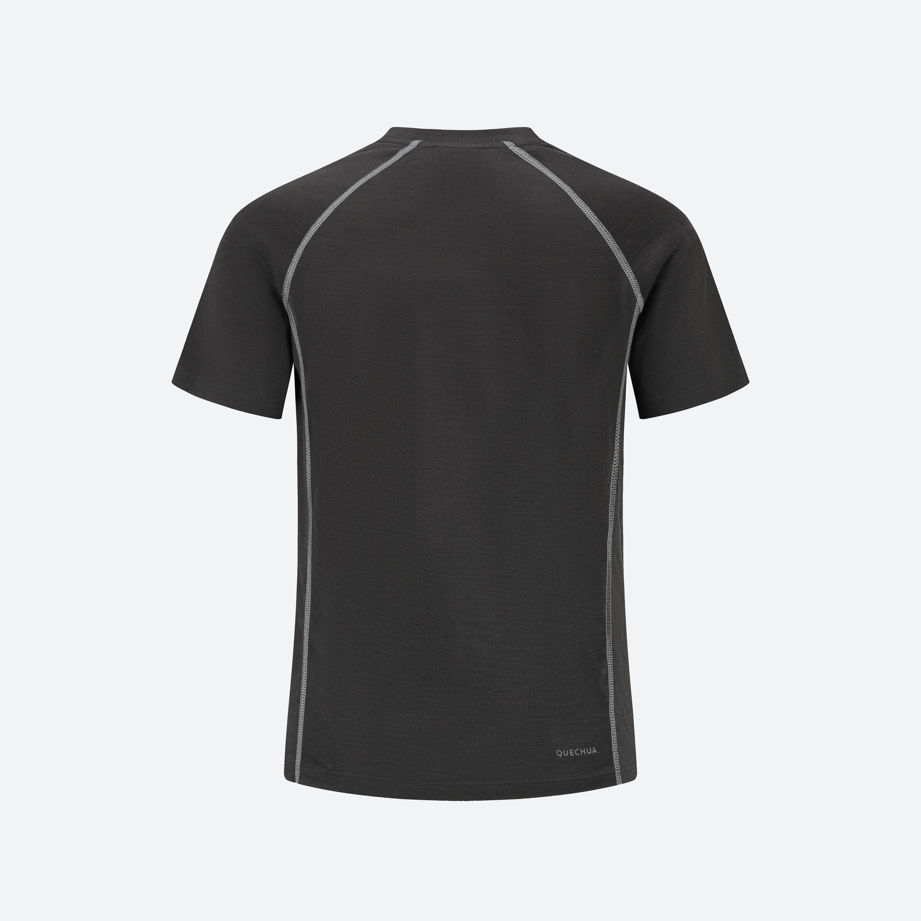 Merino wandel T-shirt kinderen 7-15 jaar MH900 grijs 3/15