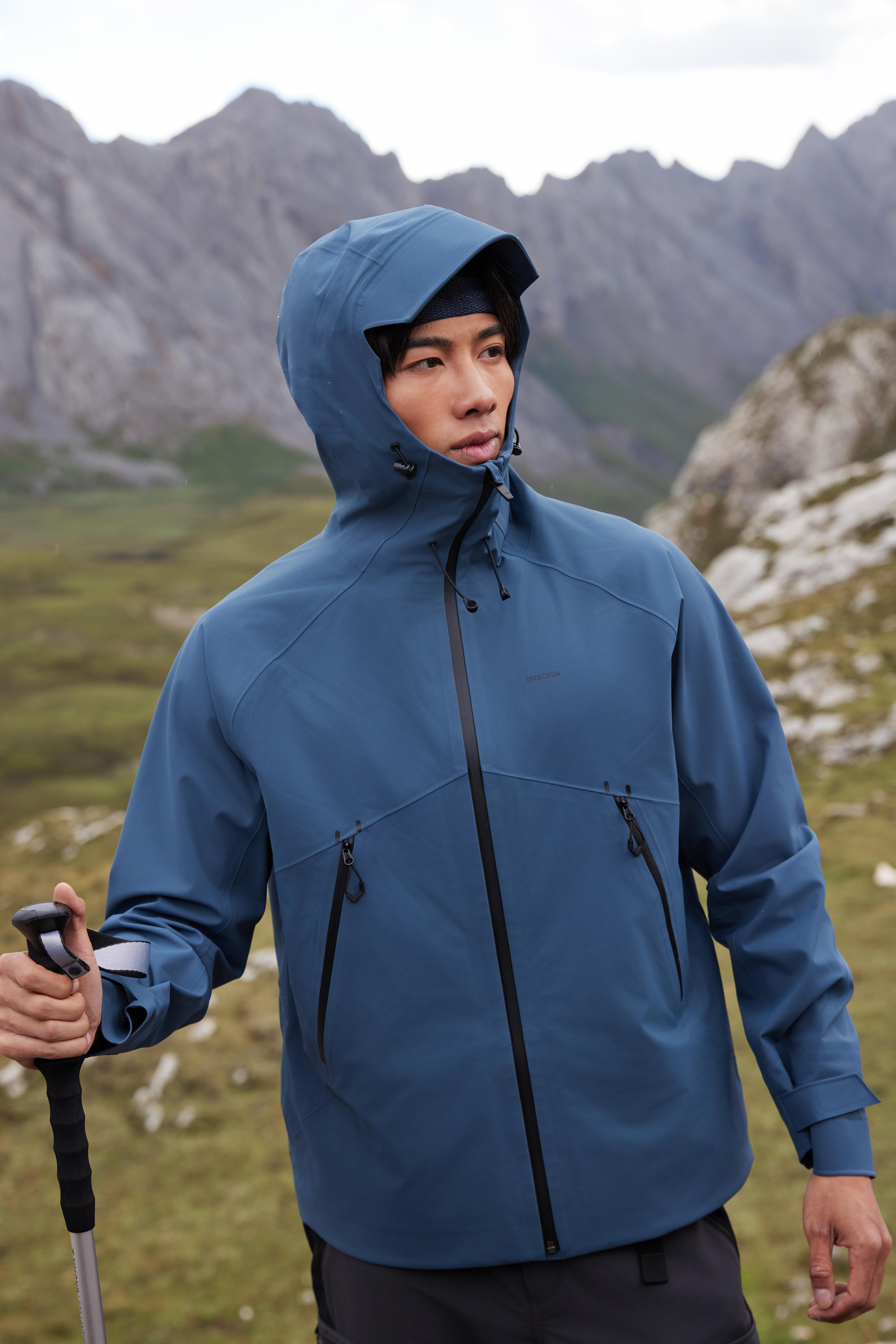 QUECHUA (ケシュア) 登山・ハイキング メンズ ジャケット MH500