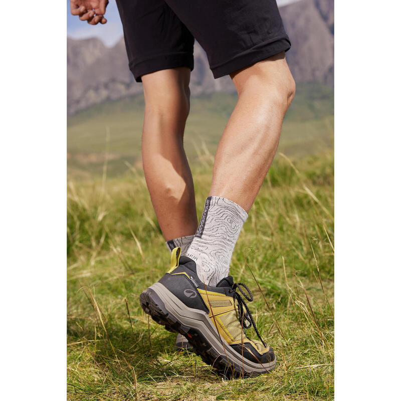 Chaussure de randonnée imperméable homme, MH100 vert