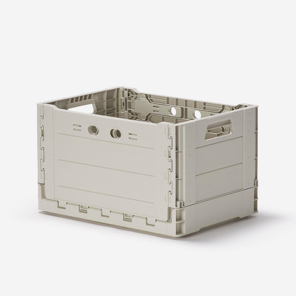 Folding 49 L camping storage box