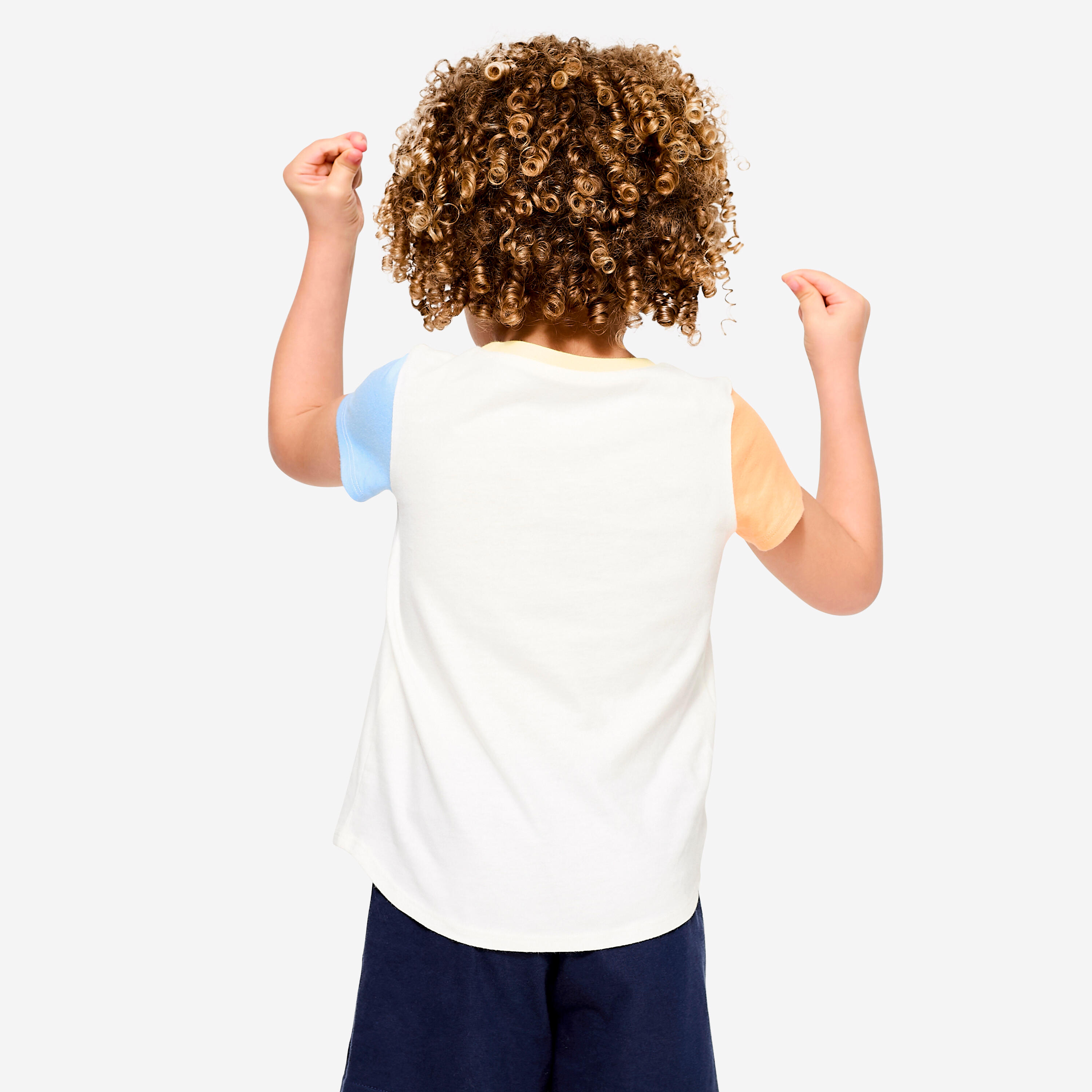 Kid's Multisports Cotton T-Shirt 100 - Cotton White