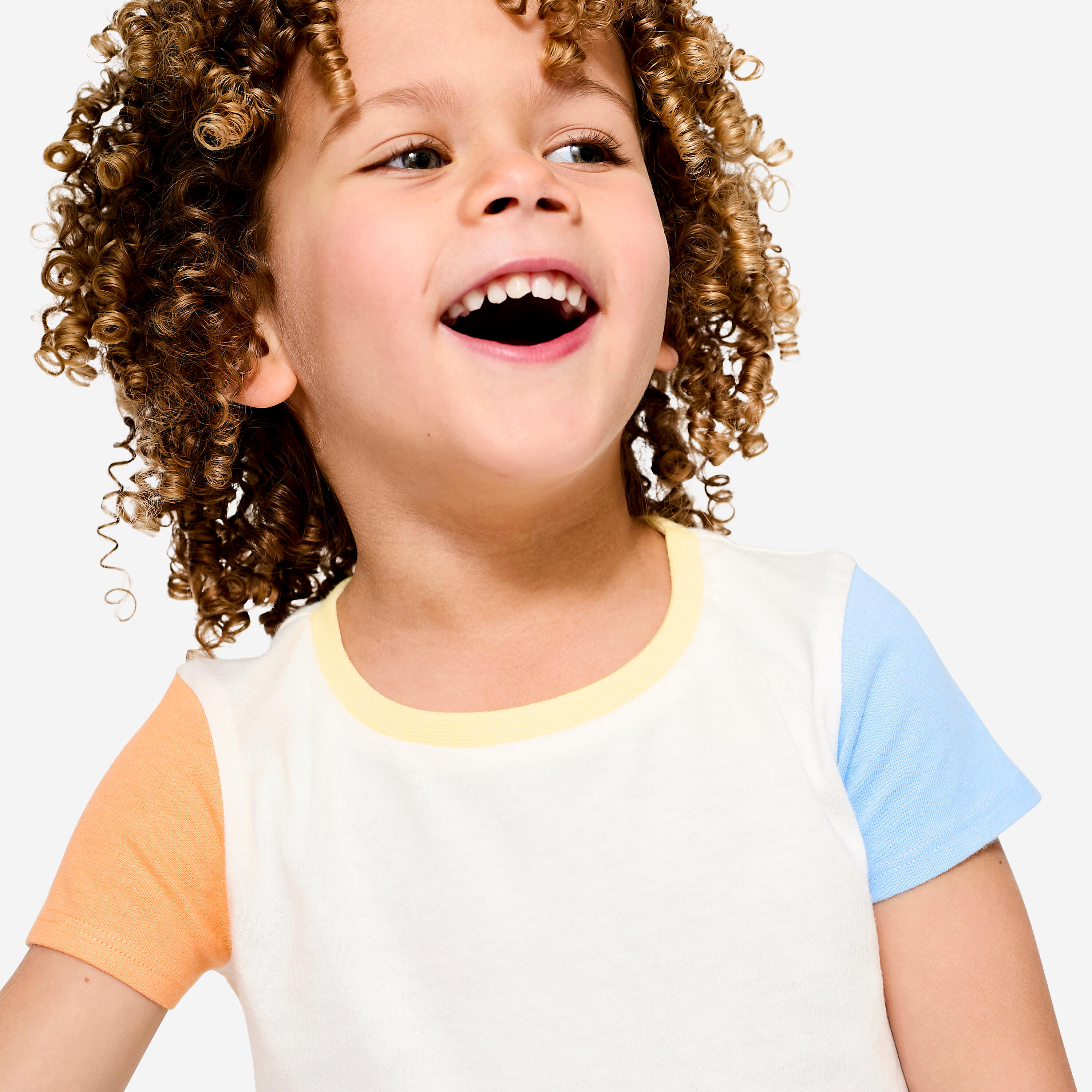 Kid's Multisports Cotton T-Shirt 100 - Cotton White