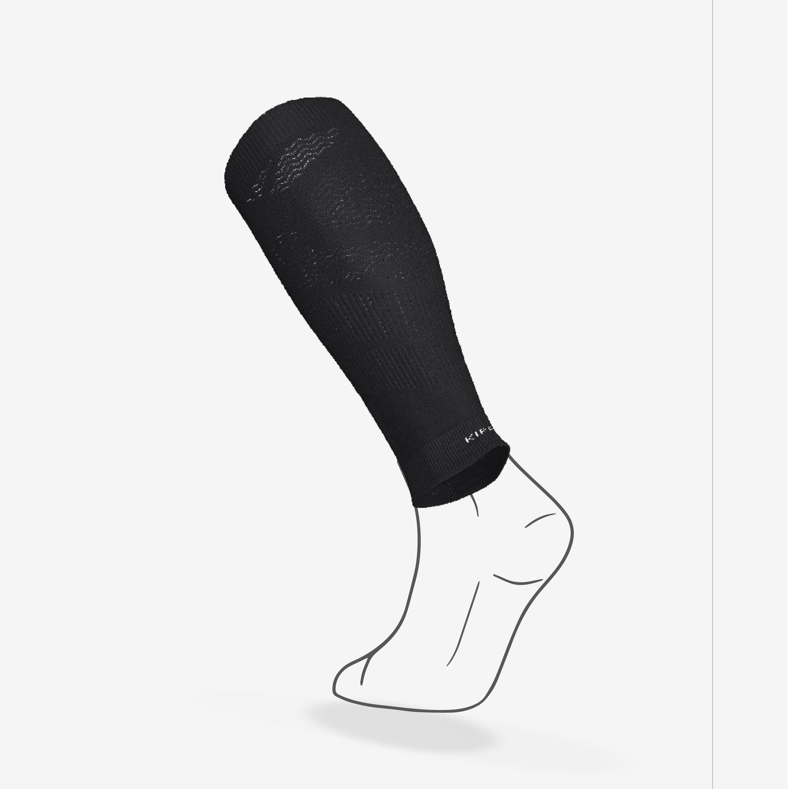 Breathable Running Compression Calf Sleeves 900 Black